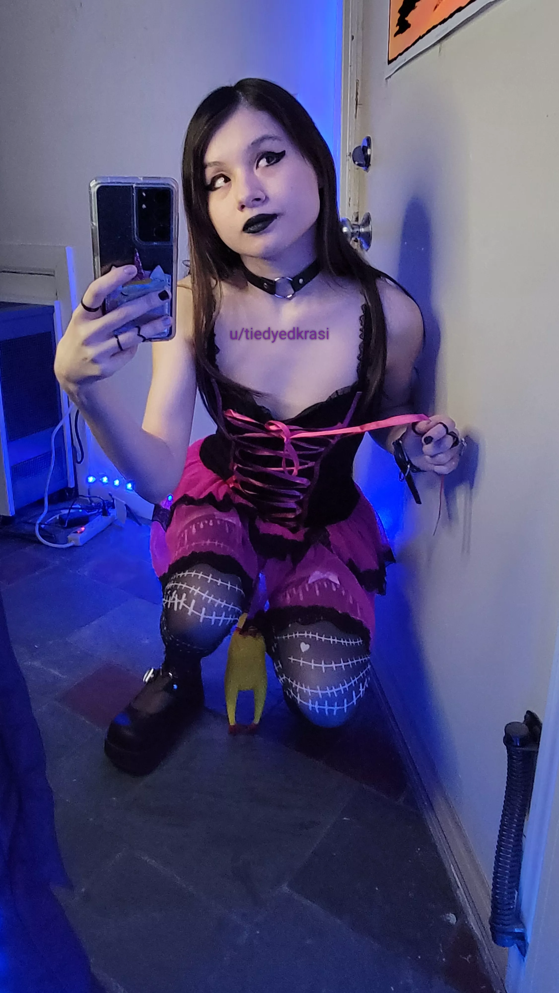 I heard you also like playful Asians who are also goth