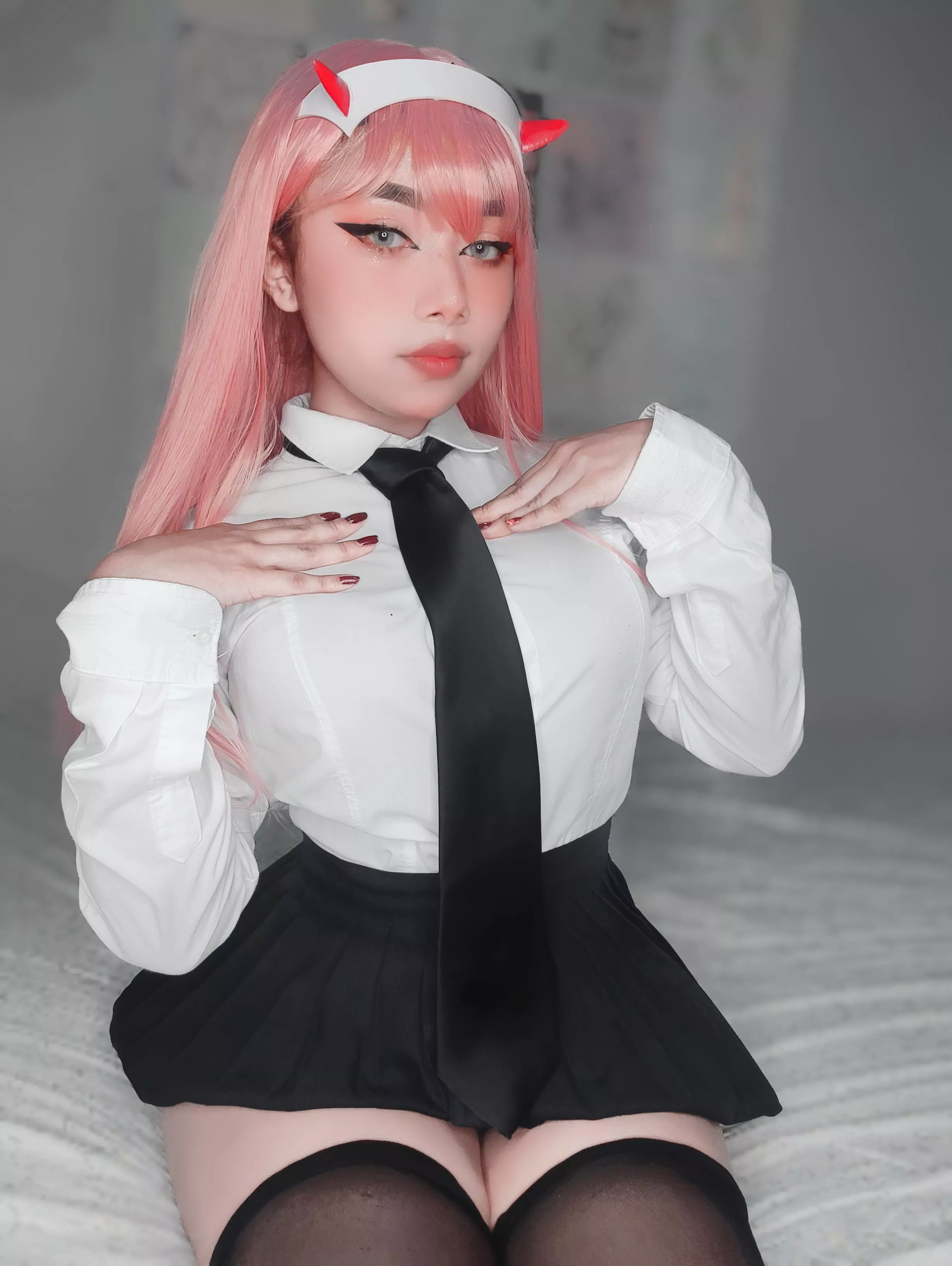 my zero two cosplay