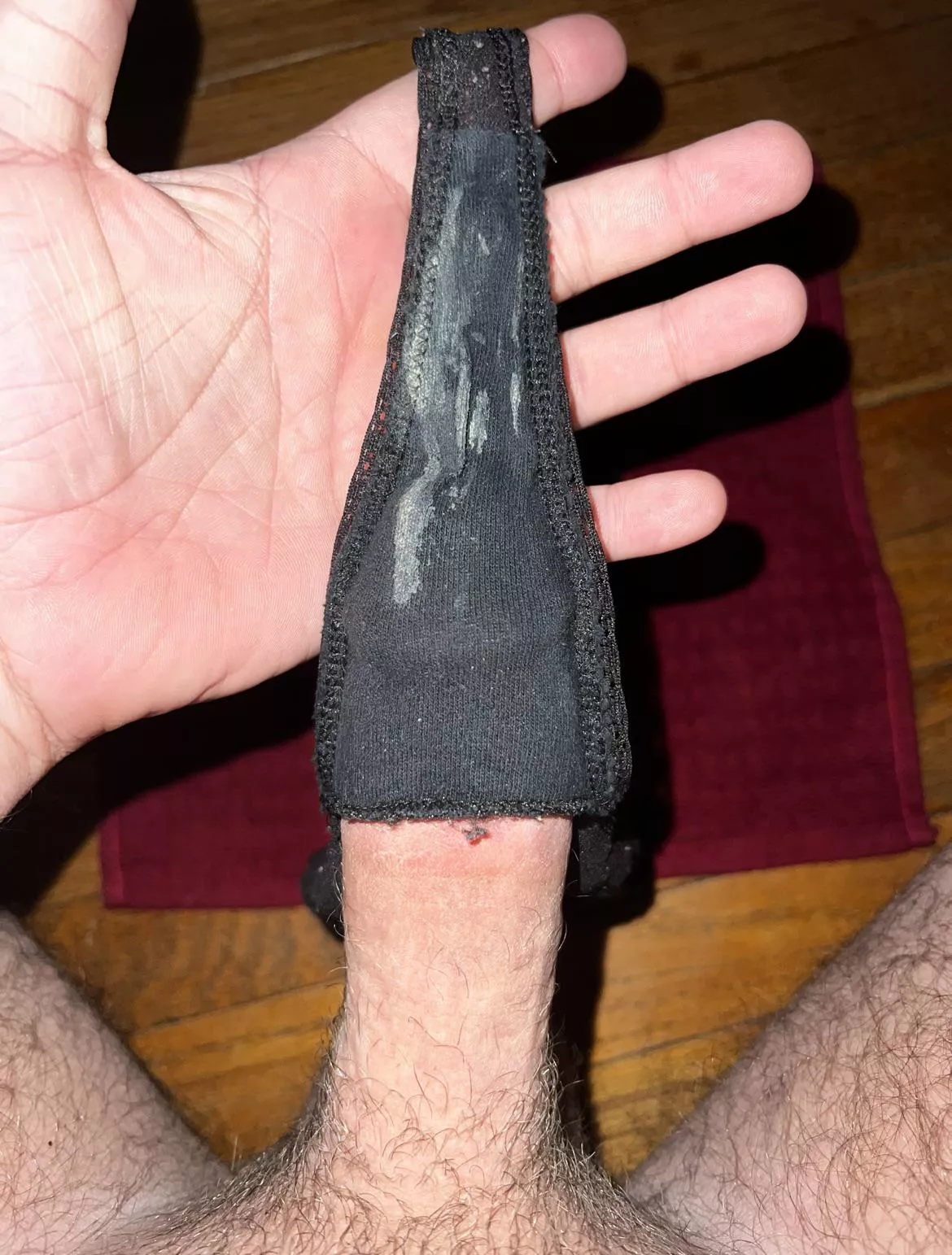 When she tells me to go play with her dirty Pantiesâ€¦ I do ðŸ˜‹ðŸ¤¤ðŸ˜ˆ [oc]