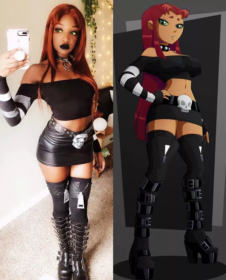 Goth Starfire - Teen Titans by Kay Bear