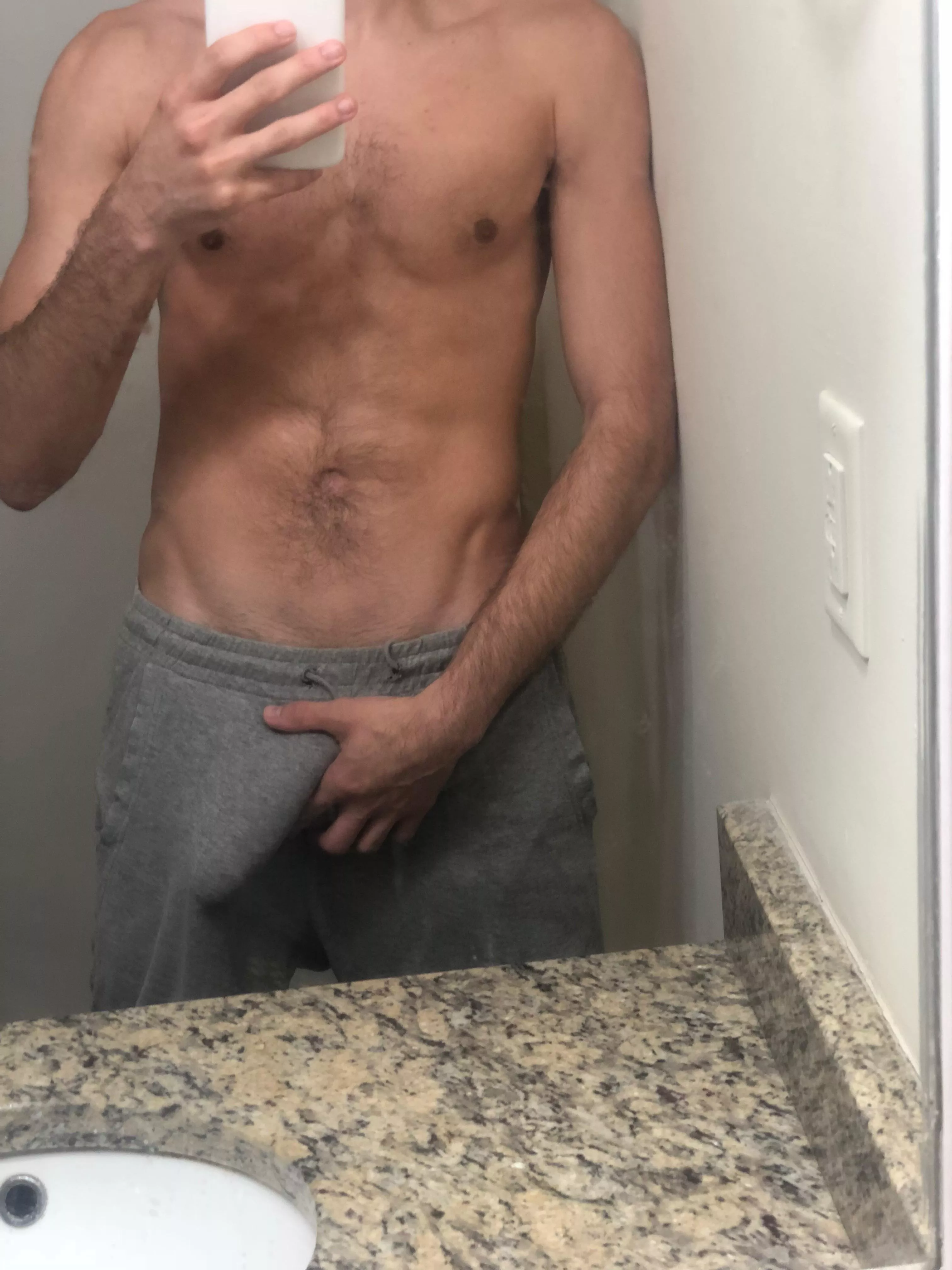 Grey sweats