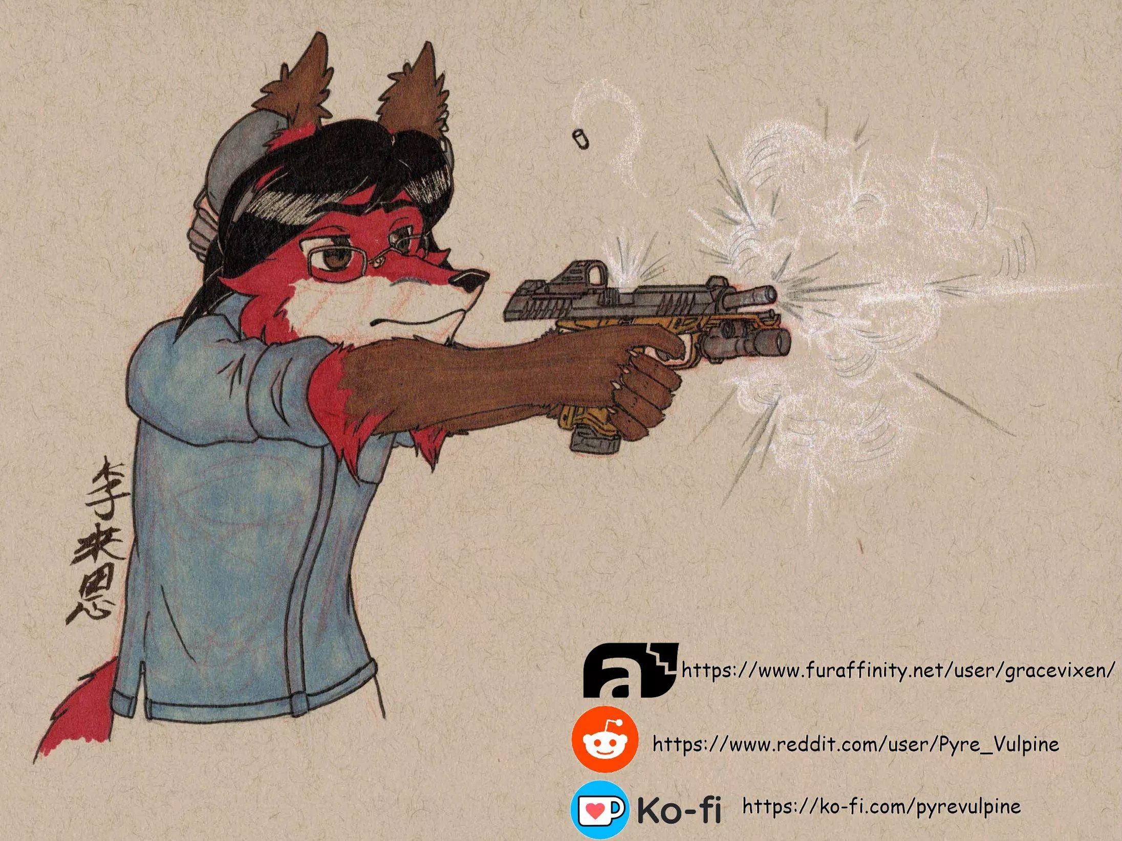 Gun Day Sunday 106! (Art By Me)