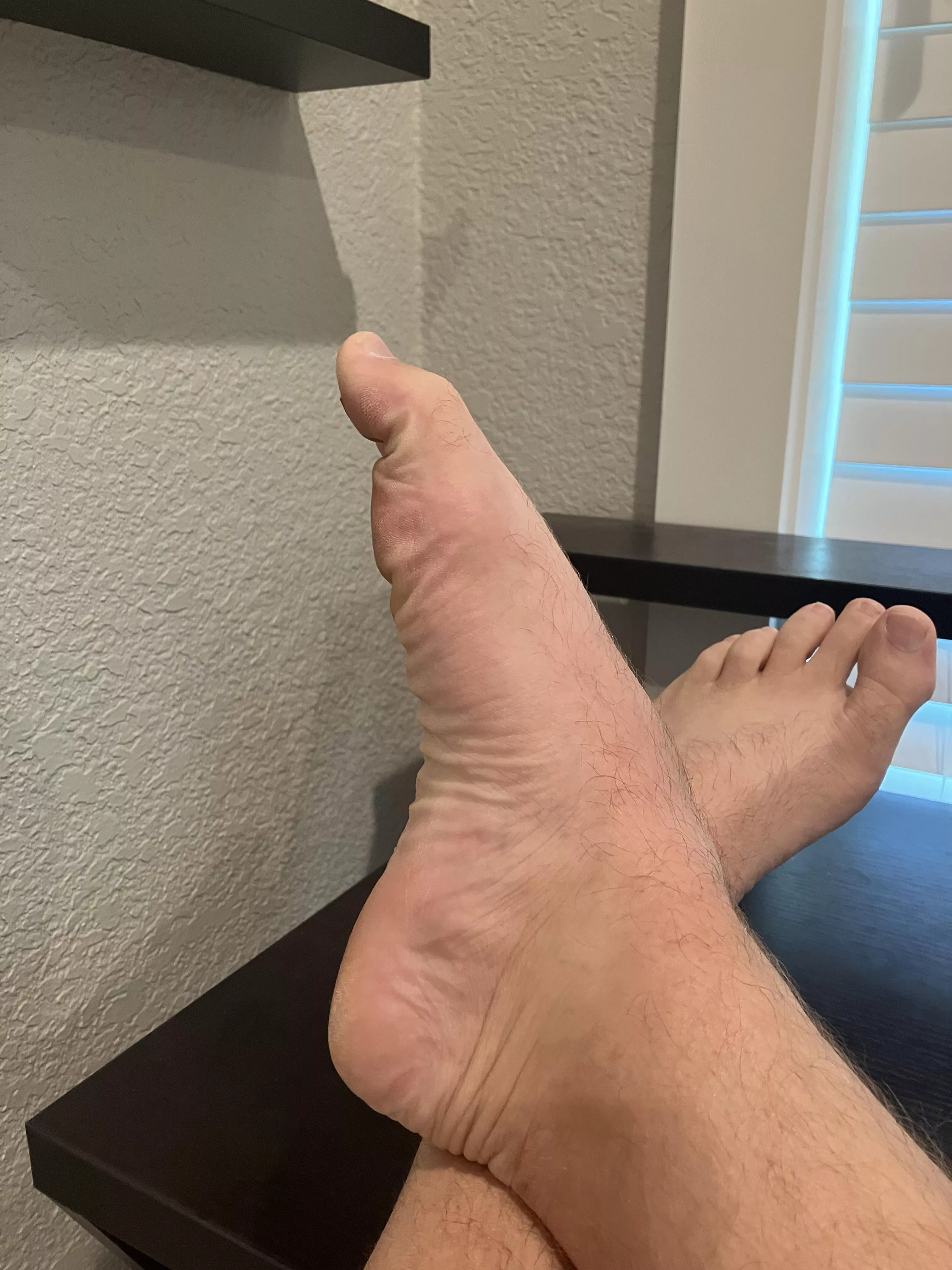 Here are my feet. What do you think?