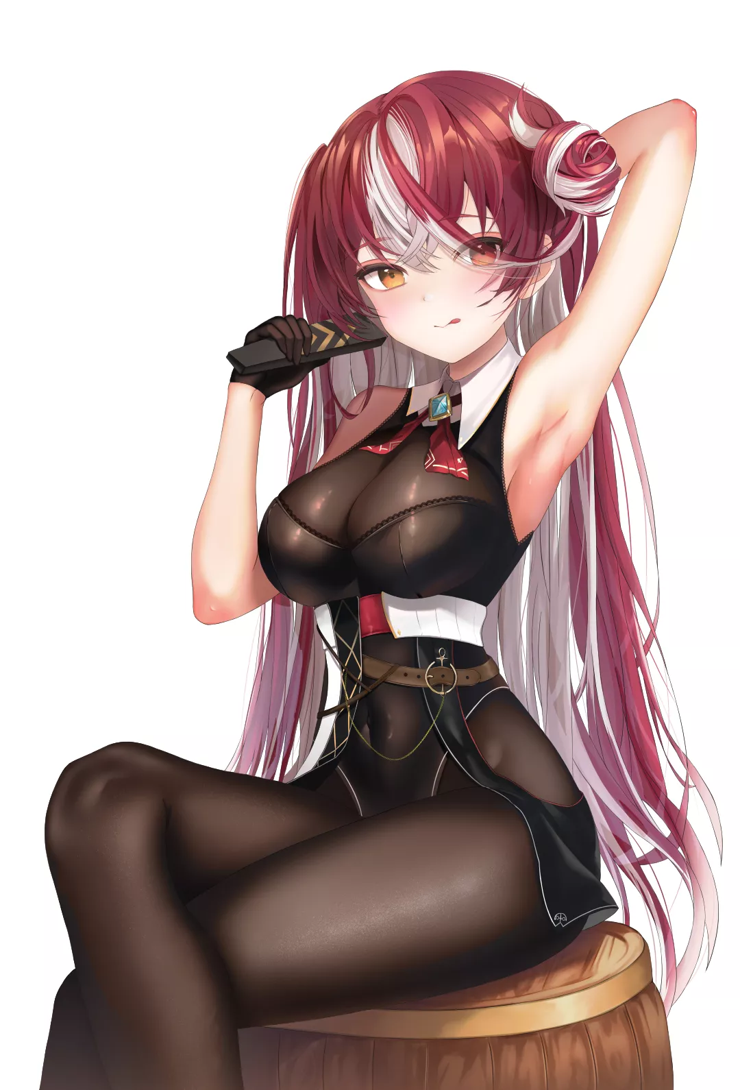 Houshou Marine Likes To Show Off (Raurashun) [Hololive]