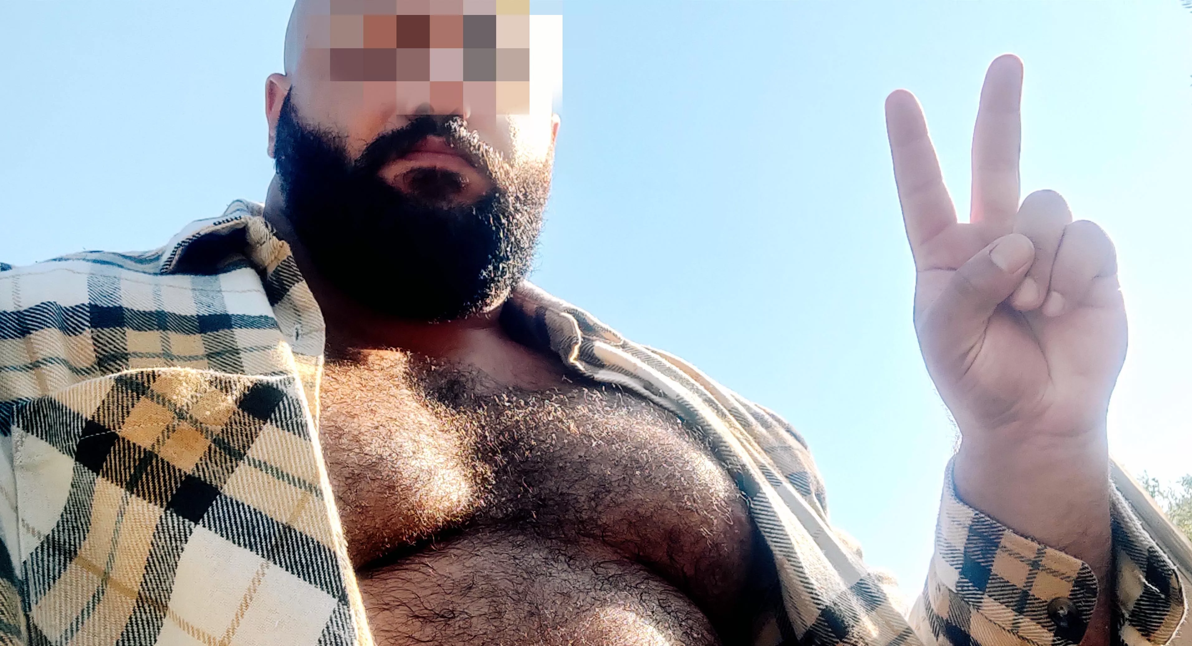 Let me know if you like my hairy chest