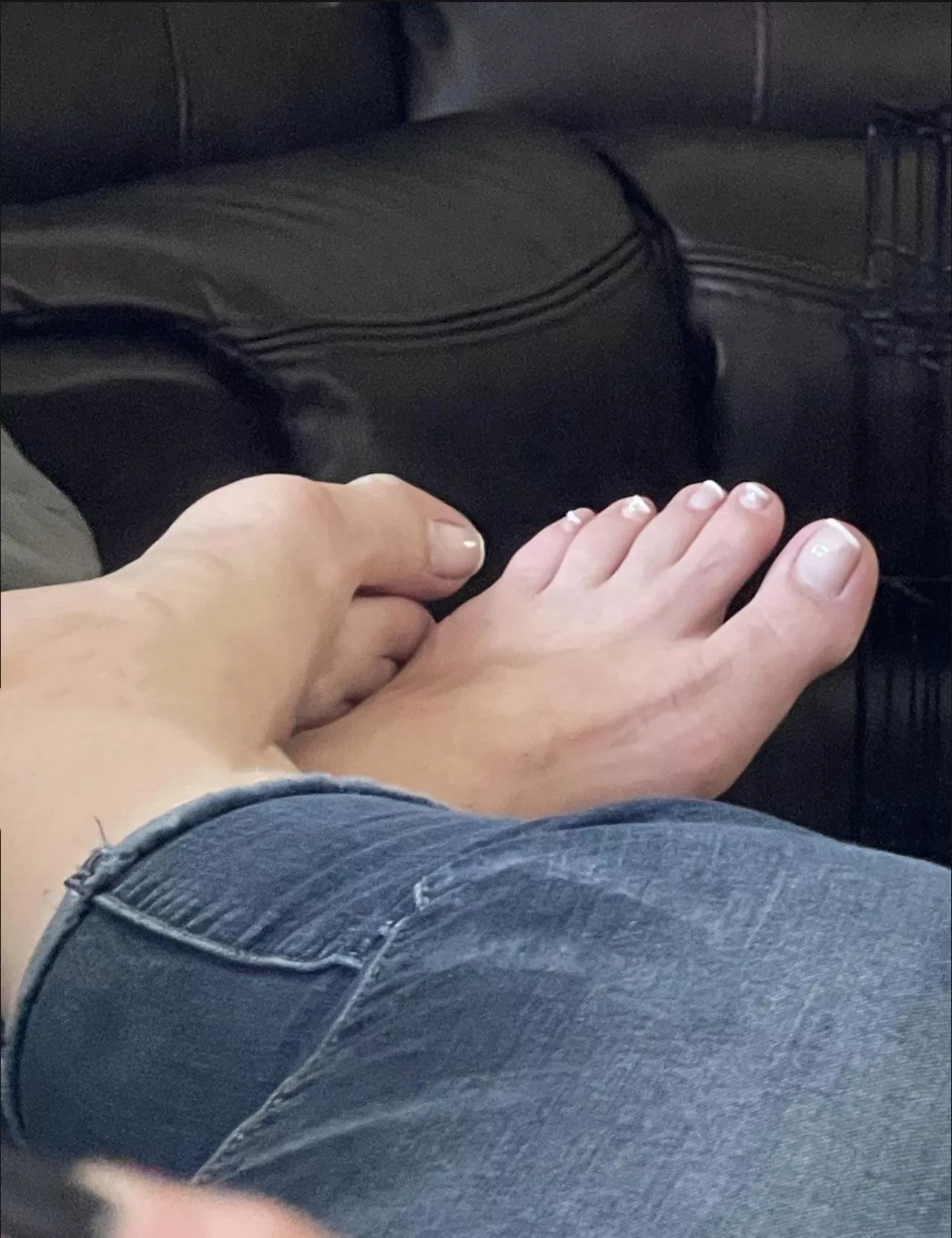 Old Picture Before Pedicure.