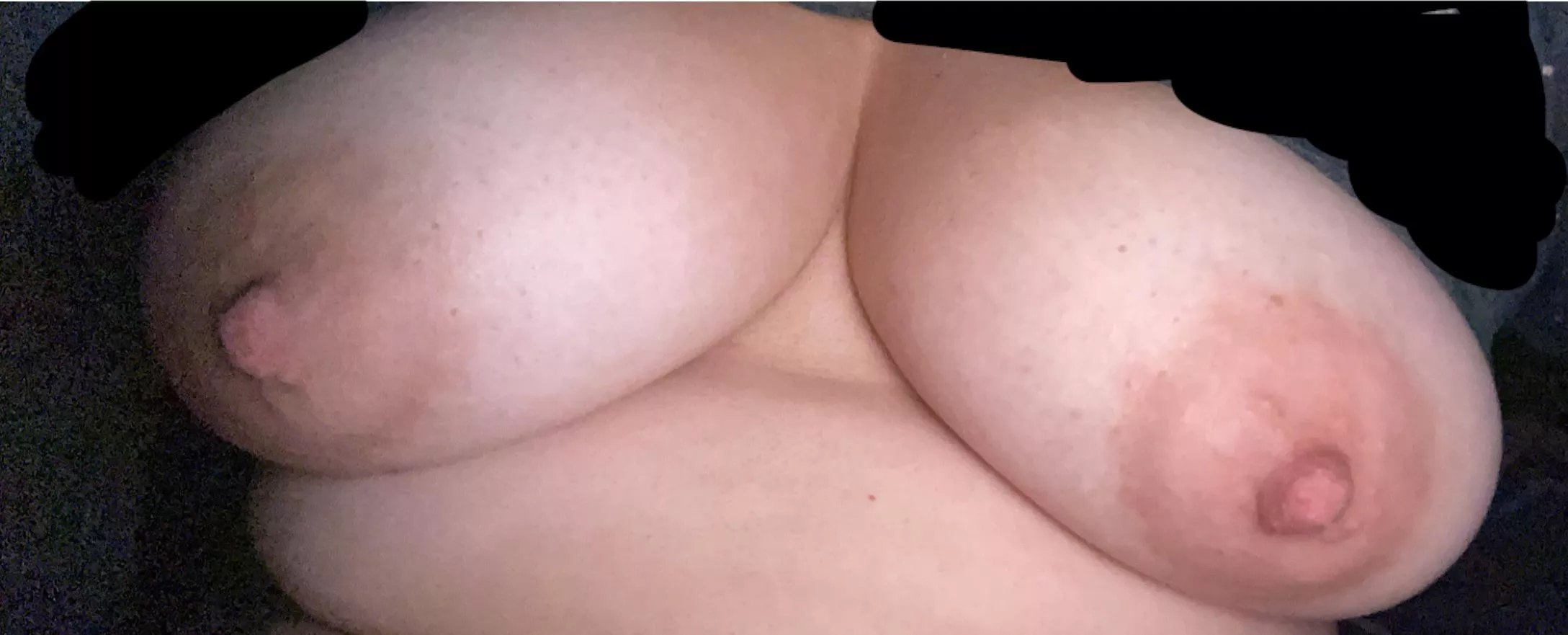 Tits tits tits . Feeling myself tonight