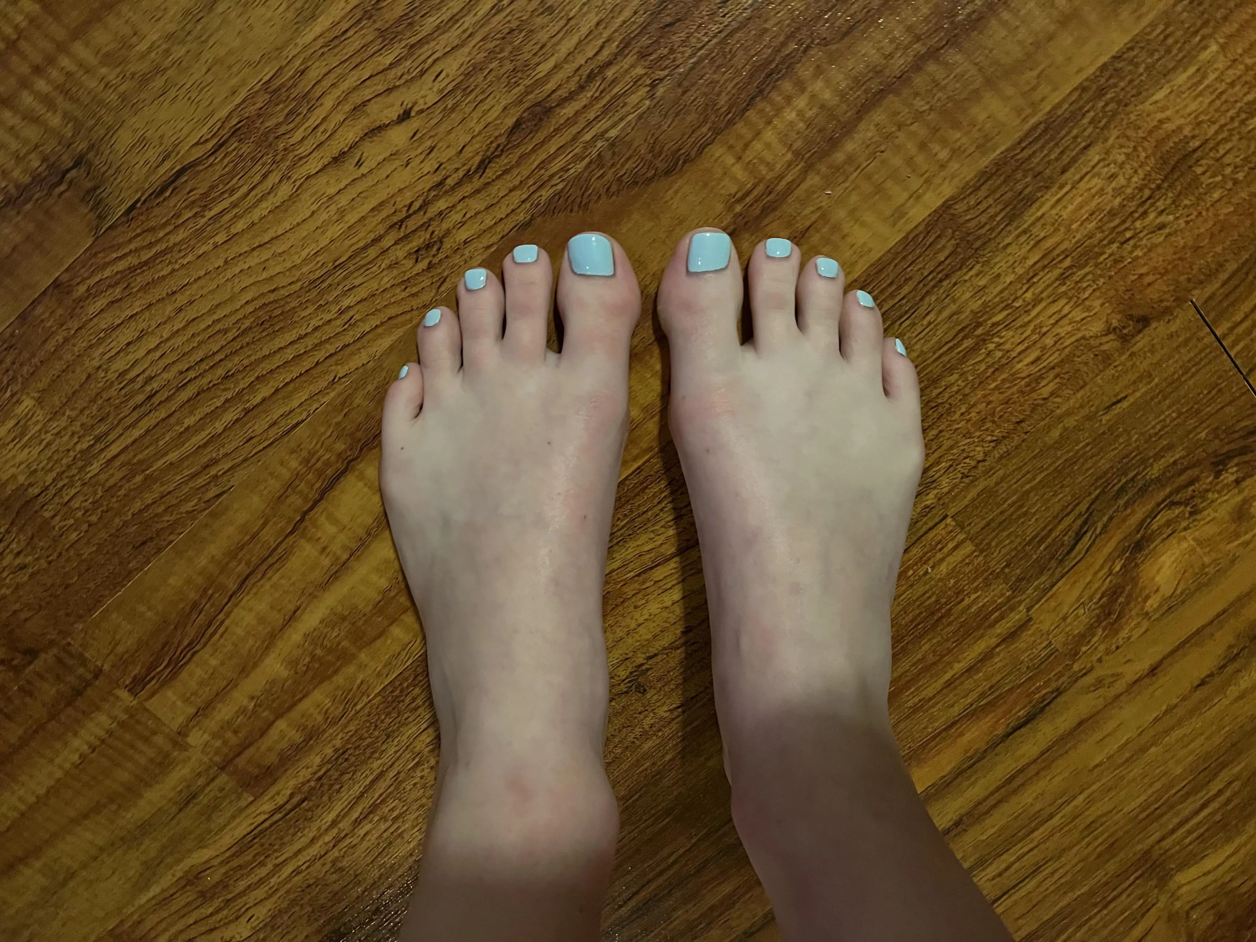 got my feet done todayâ€¦ what do you think?