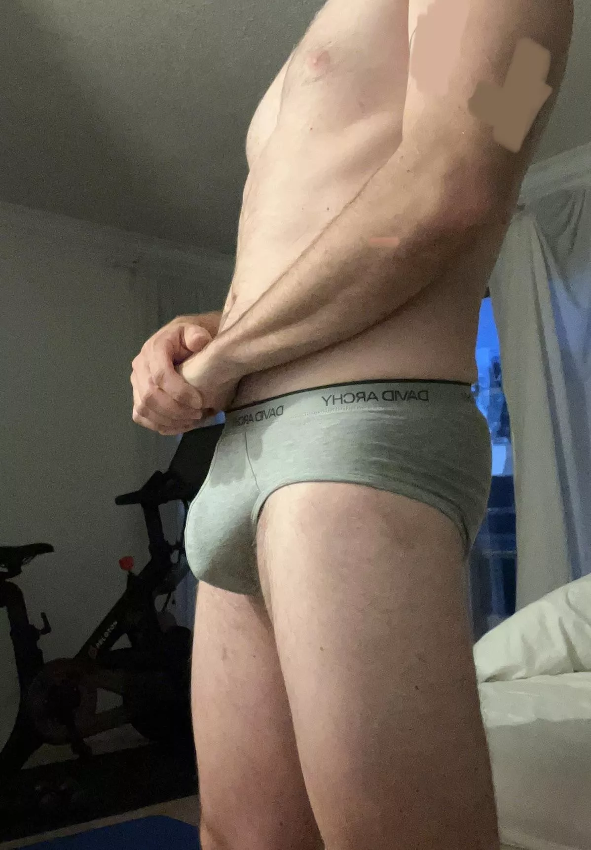 Grey briefs