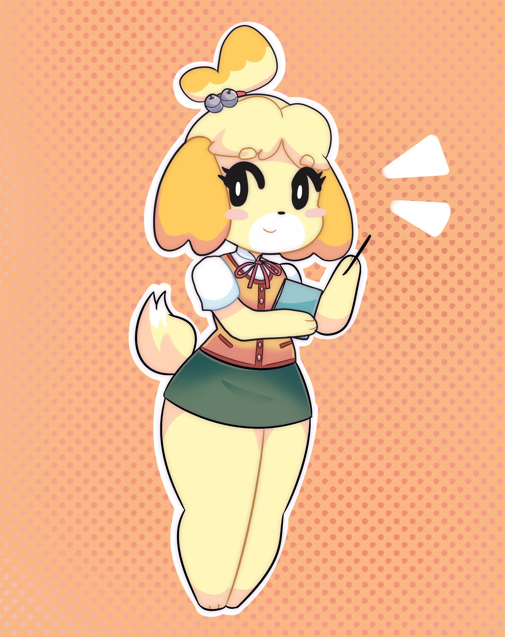 Small Isabell (drawn by me) :3