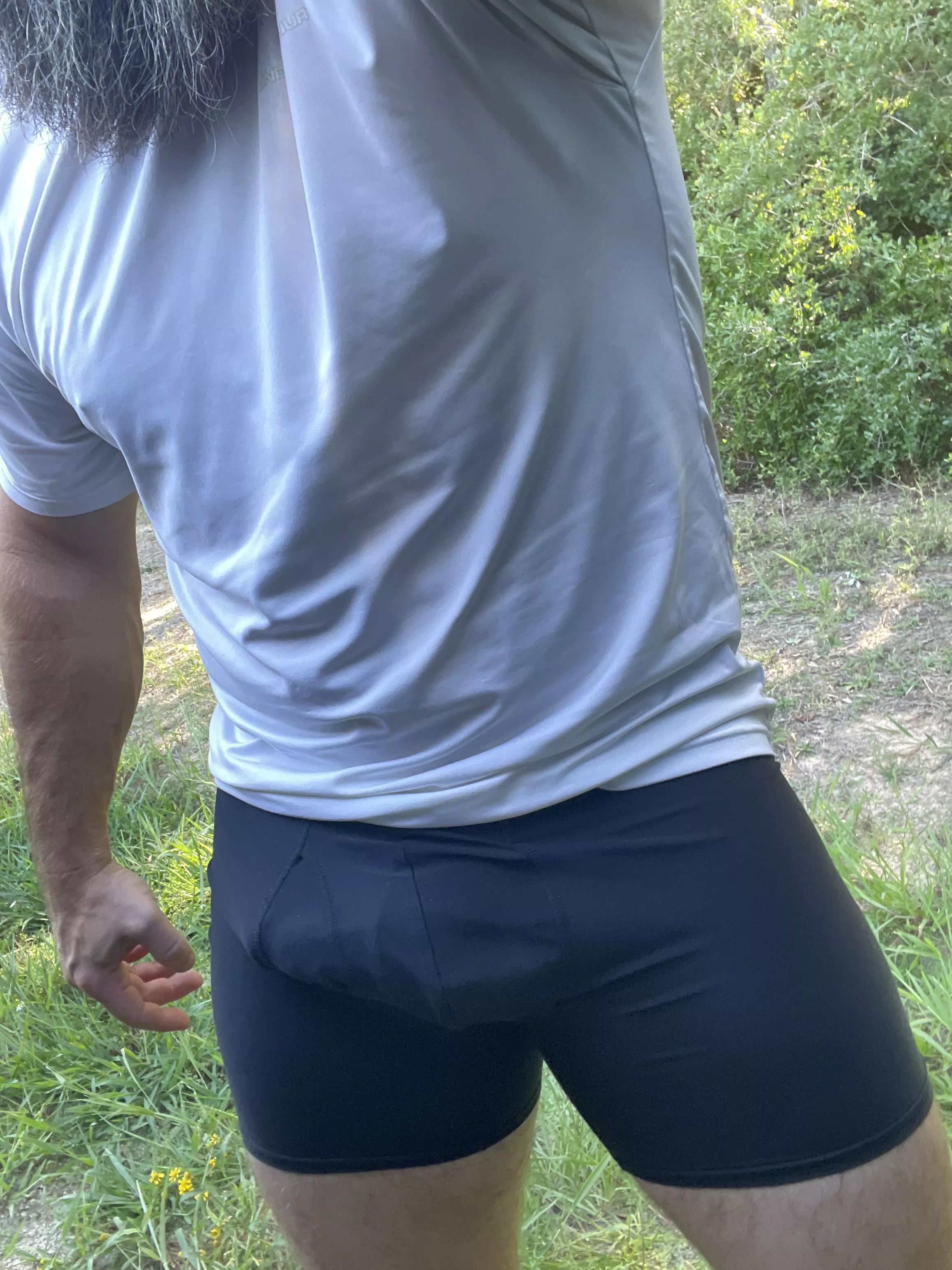 Bulging outside!