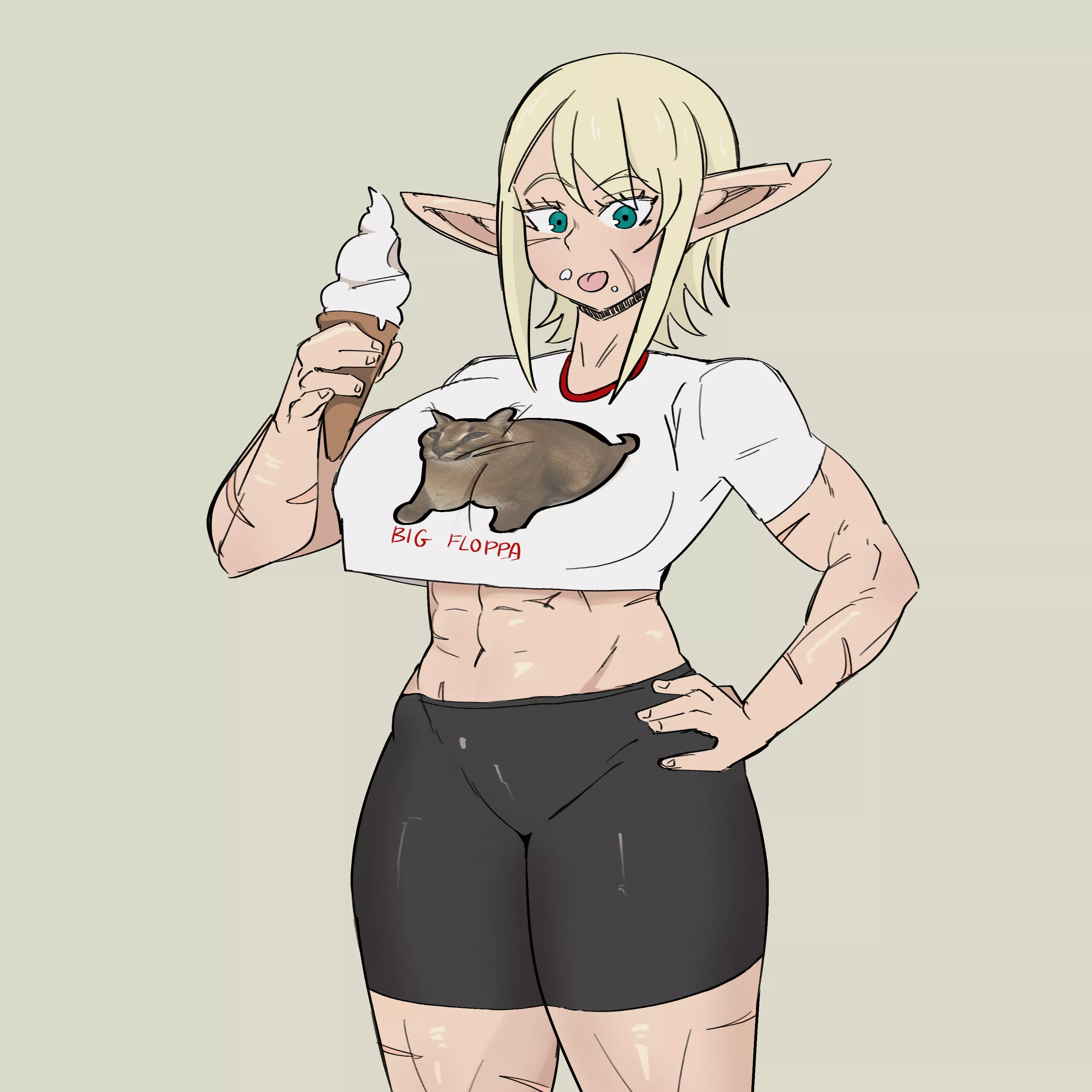 Bulking Season [Elf-san Wa Yaserarenai] (@tomboy_addict_)