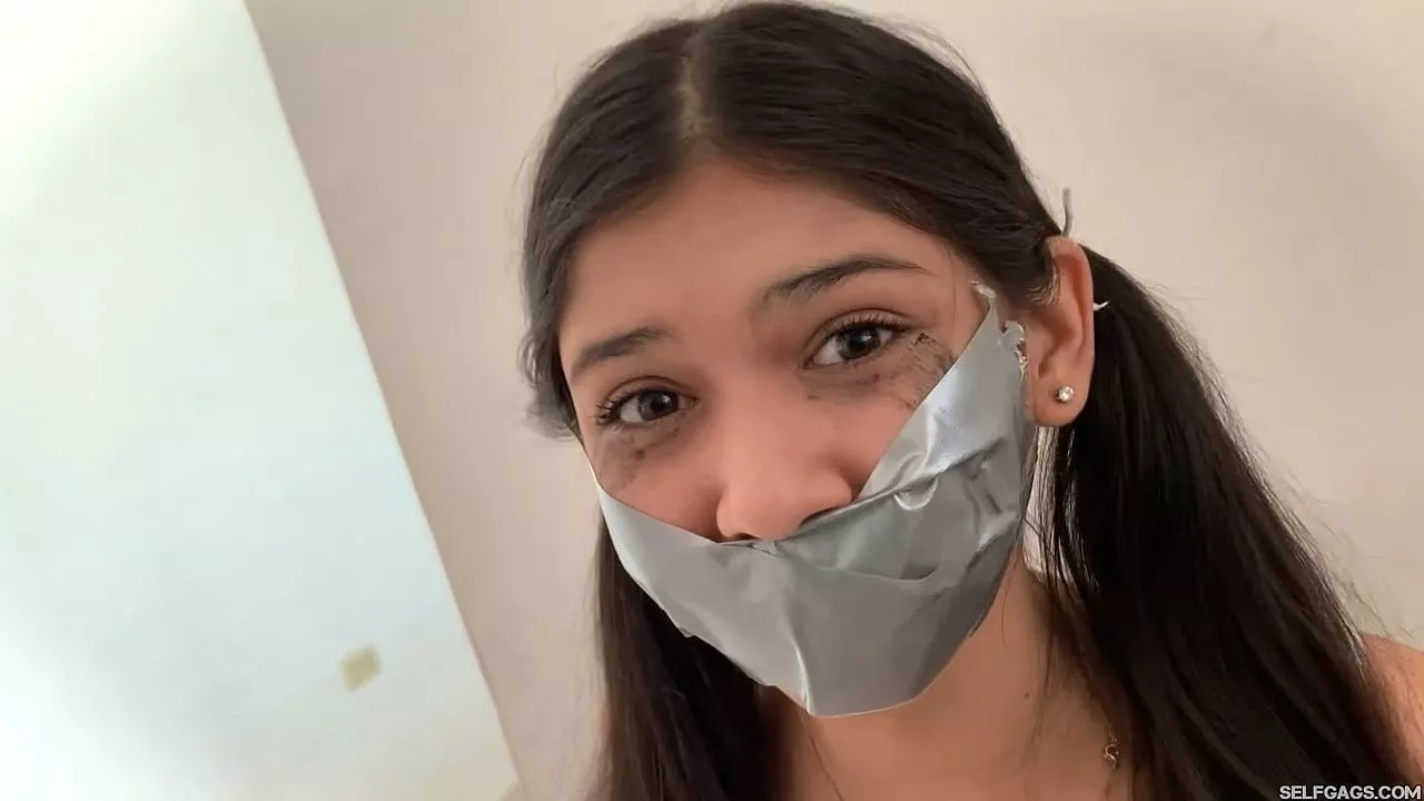 Duct Tape Gagged Babysitter