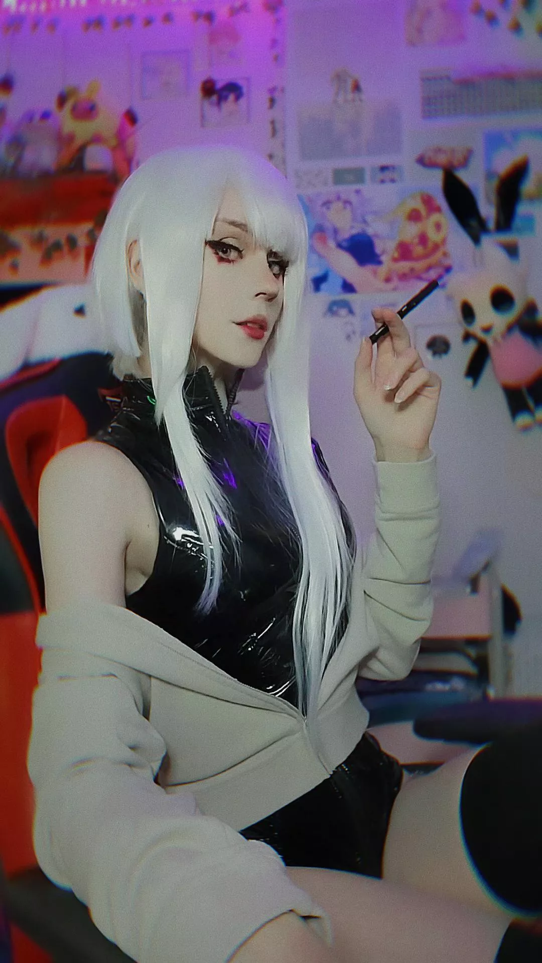 First Lucy costest (Cyberpunk Edgerunners) by pearythecatapus