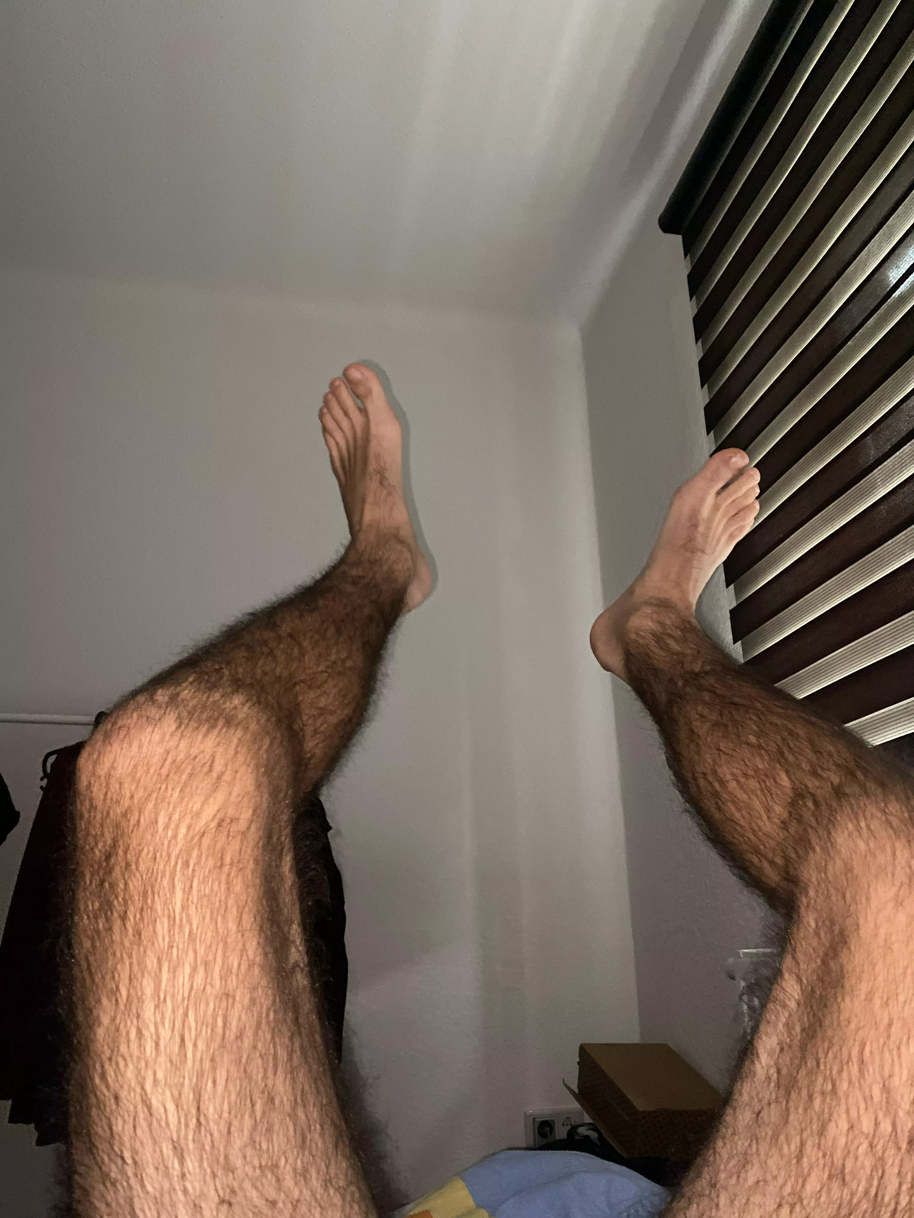 Got my legs up. What now?