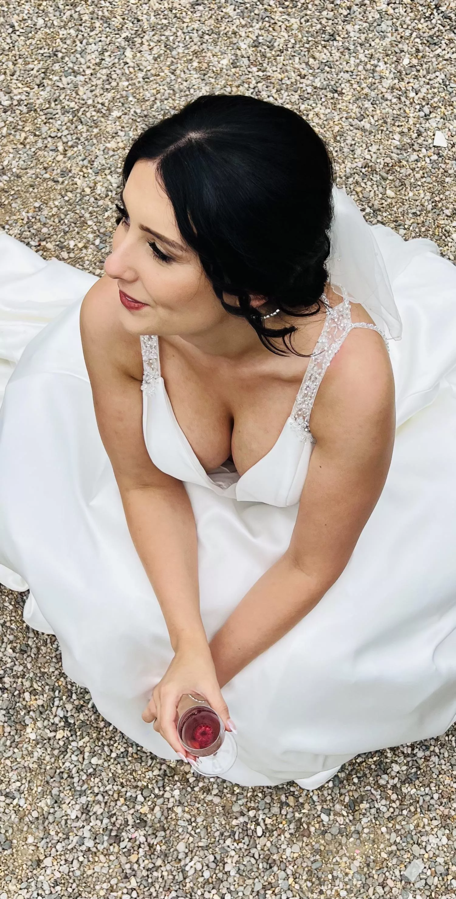 Hubby took this on our wedding day just for you