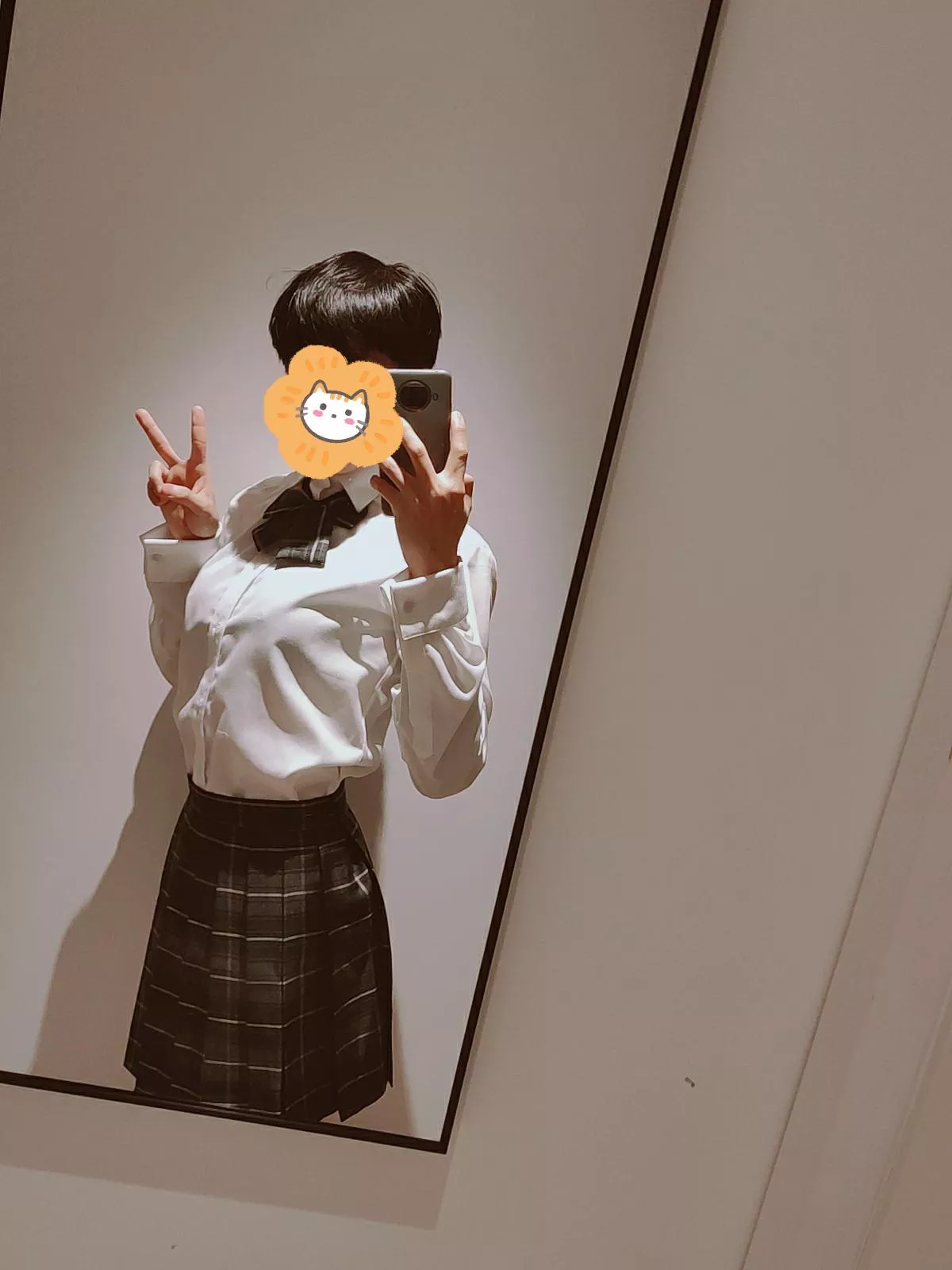 Japanese school uniform(short hair)