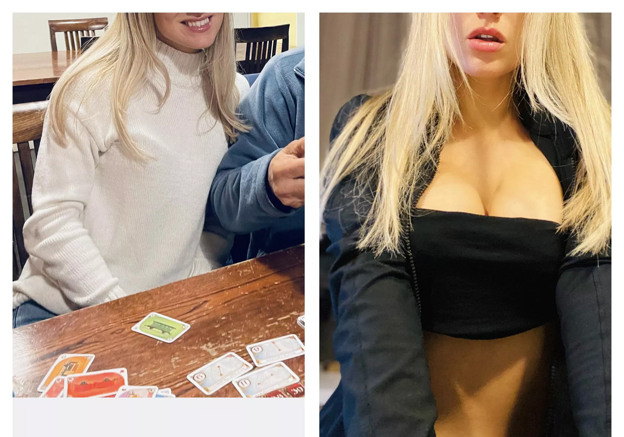 Loving my bimbofication more and more each day, 1.5 year apart