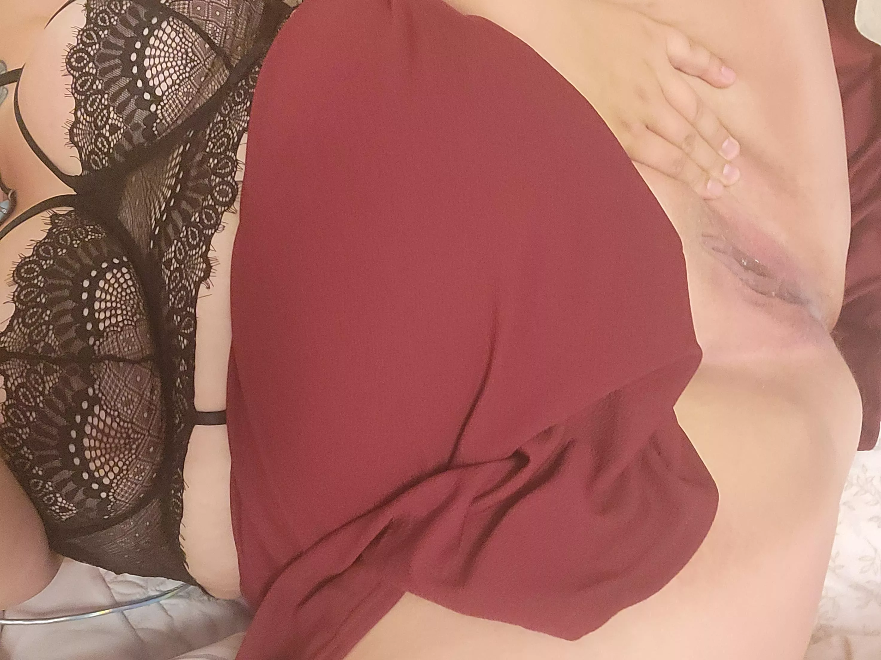 new lingerie, panties not included