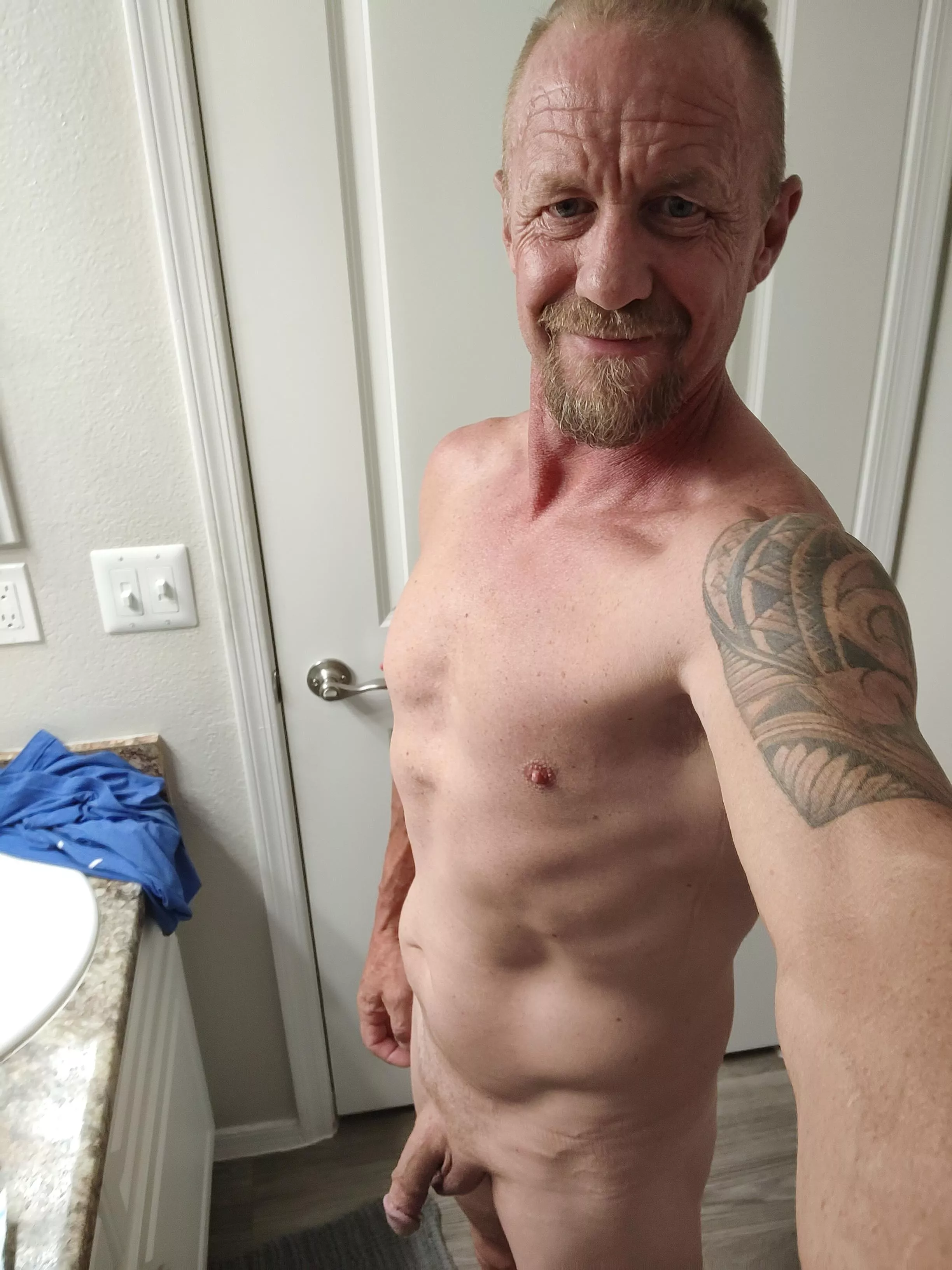 post workout, time for a shower (m)52