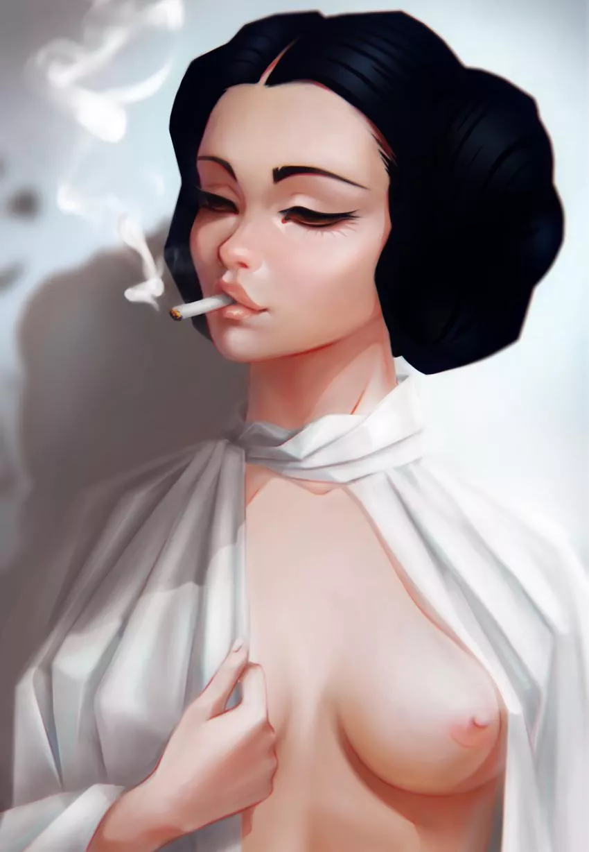 Smoking Hot Leia (Volha Fedarenka-Habrus)