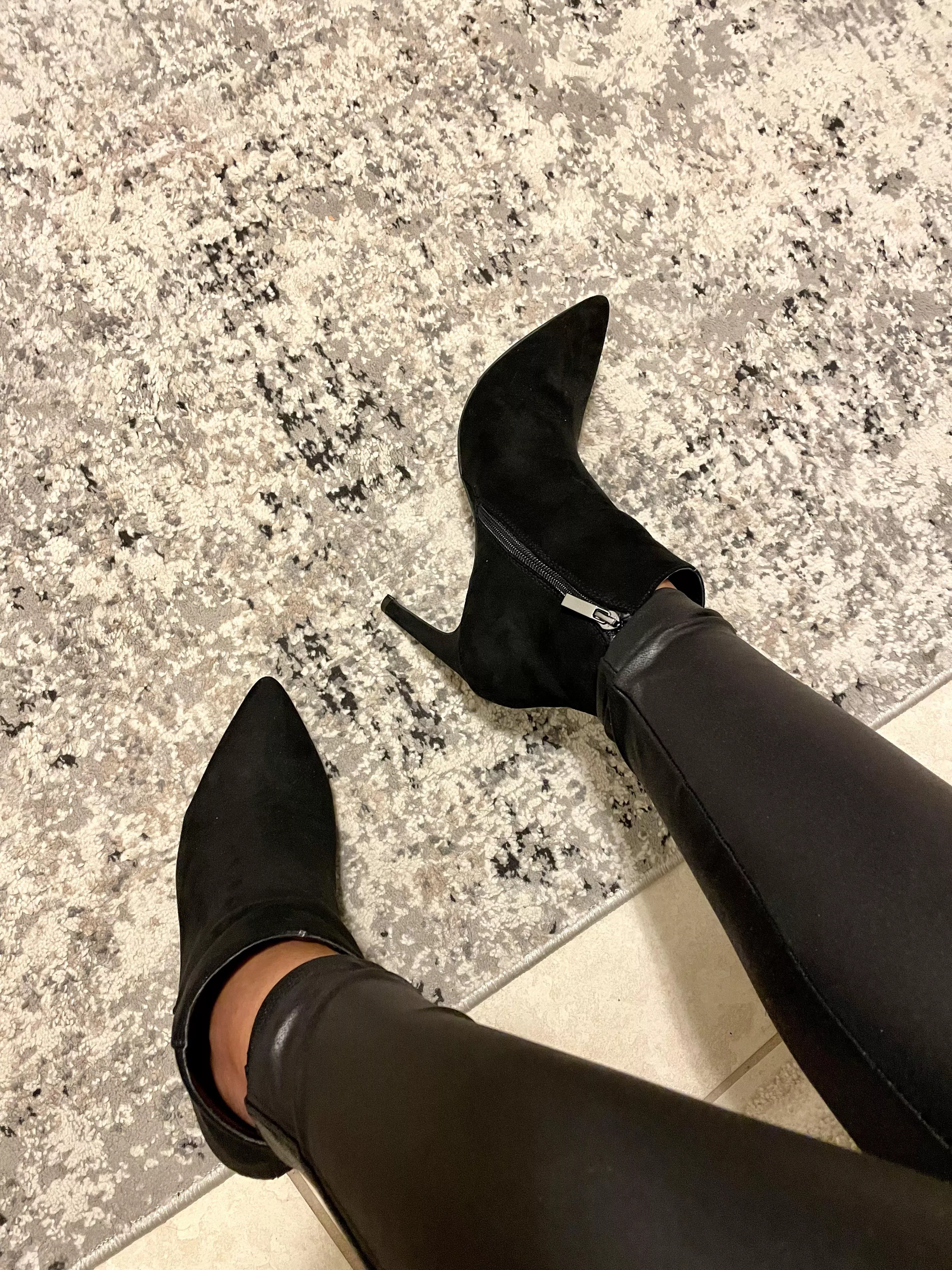 The only ankle boots I love wearing.