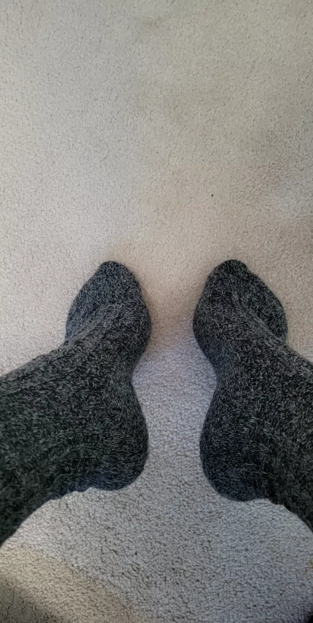 thick socks to warm up my cold feet ðŸ¥°