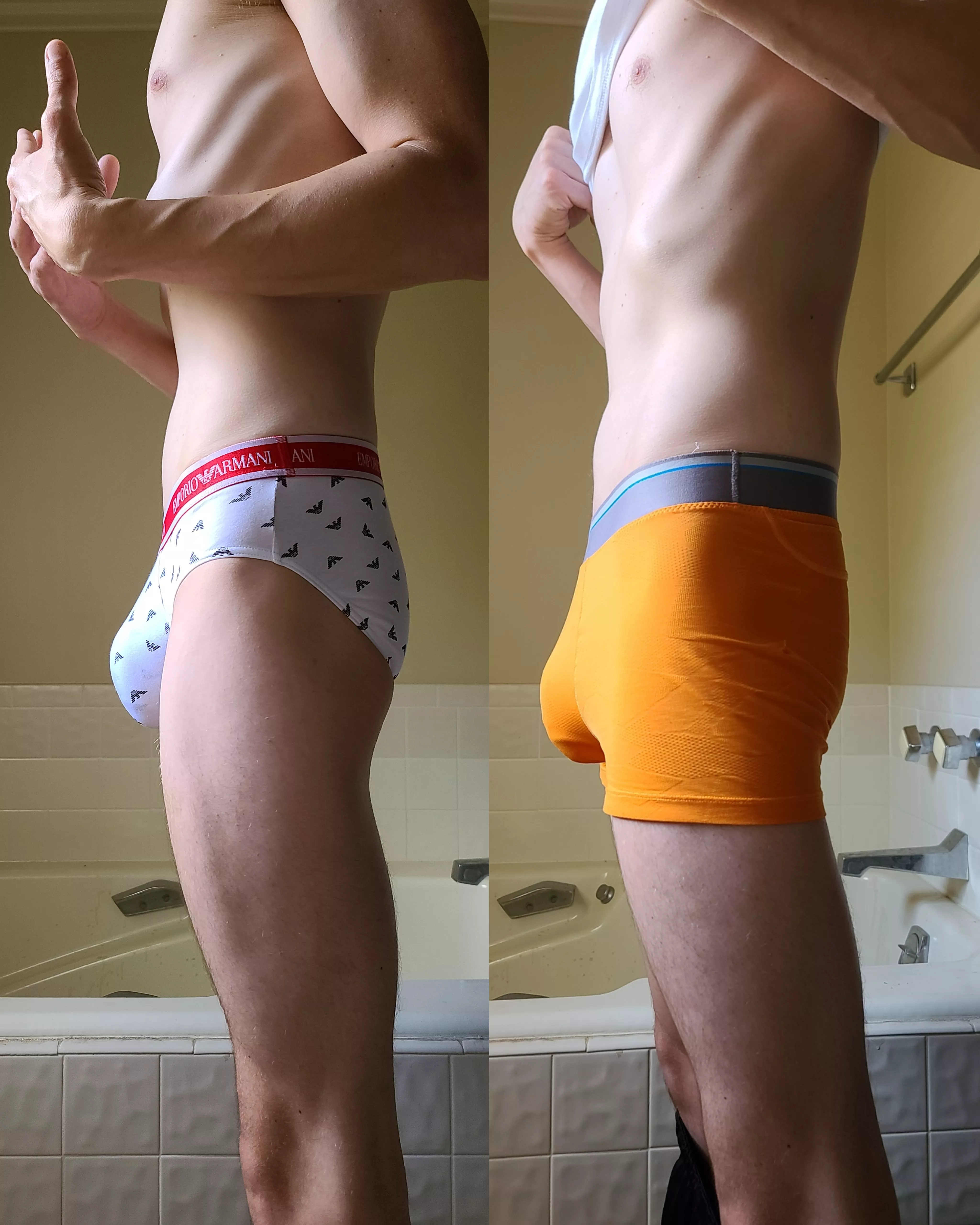 Briefs vs trunks