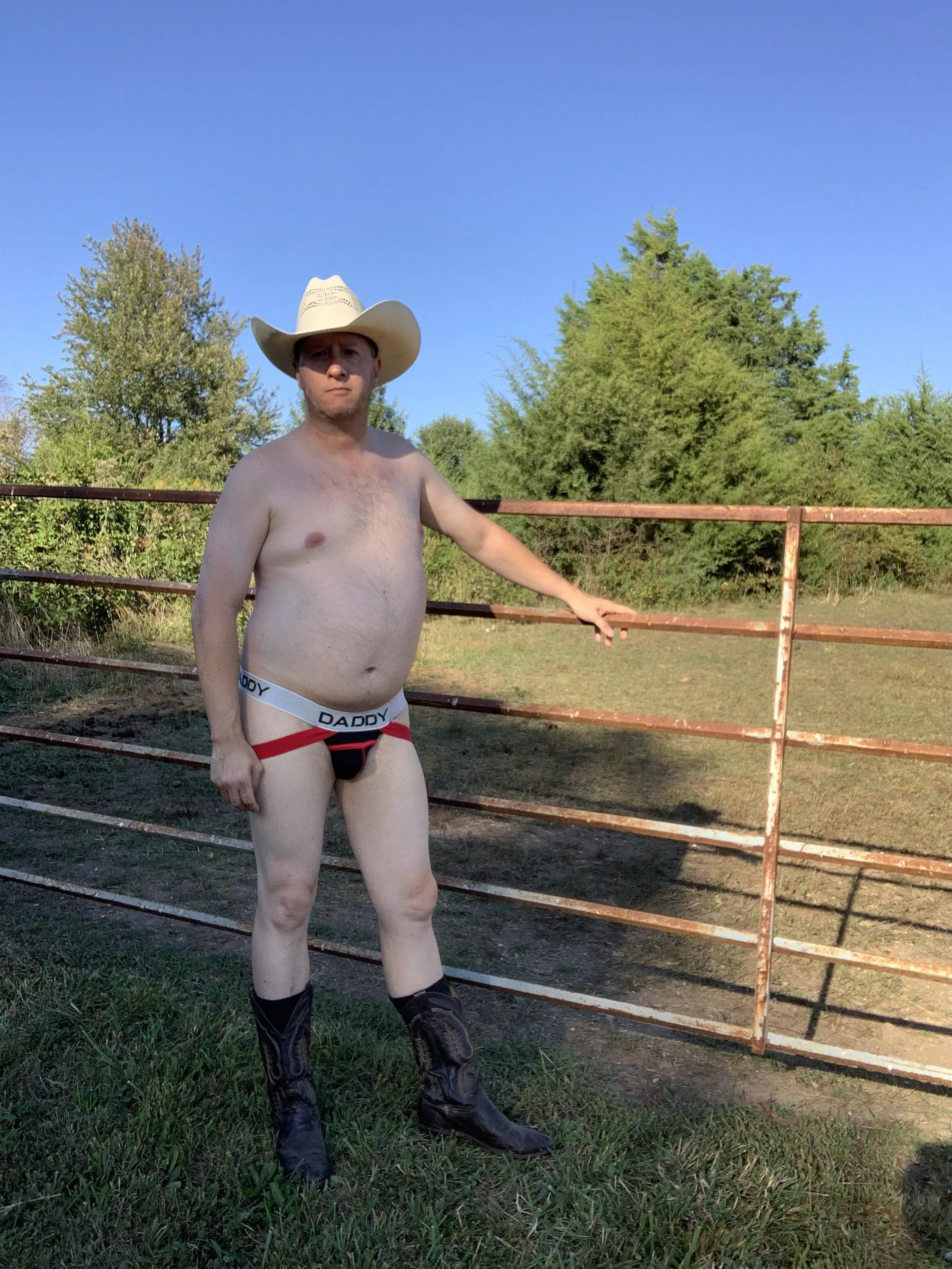 Had a little fun on my dad’s farm.