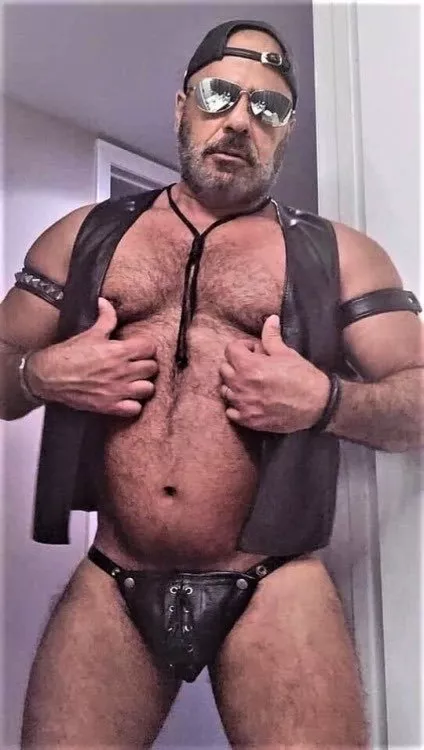 nipple massage (x-post r/LeatherDaddies)