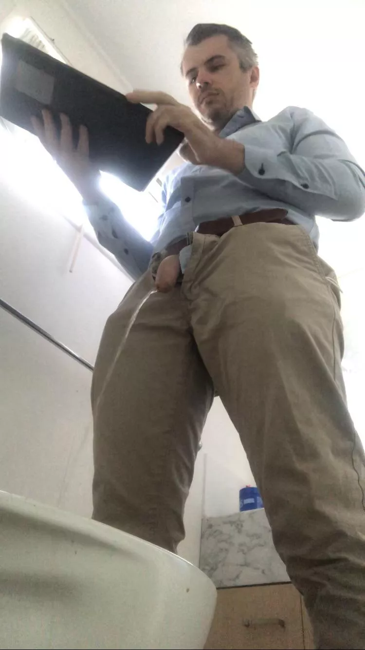 Pee before job interview