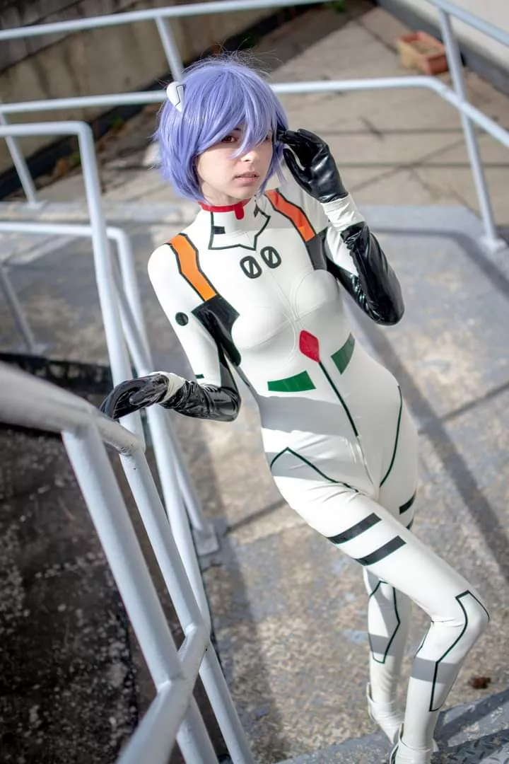 Rei Ayanami Latex [Self] Photo by Naxsnaps