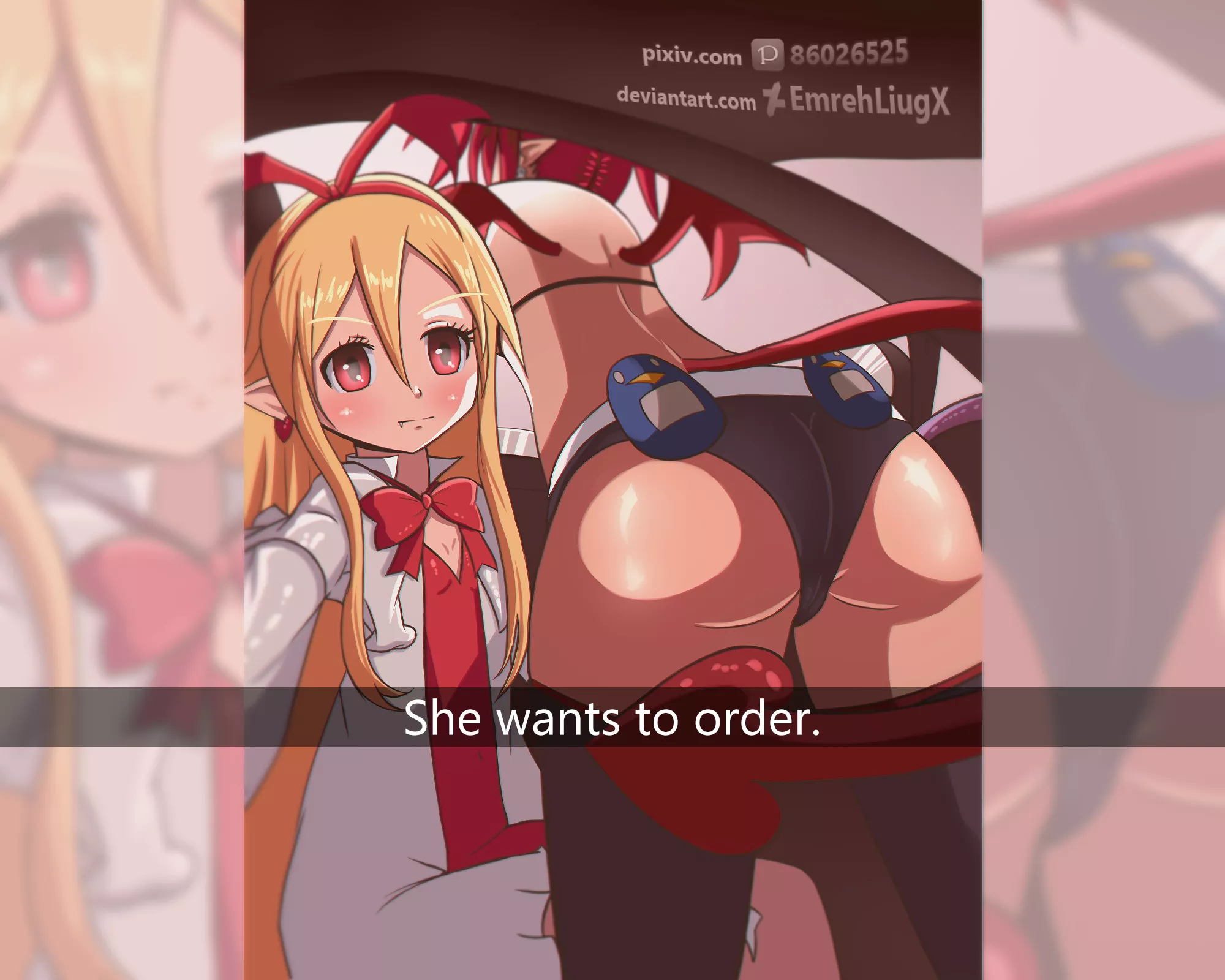 She wants to order