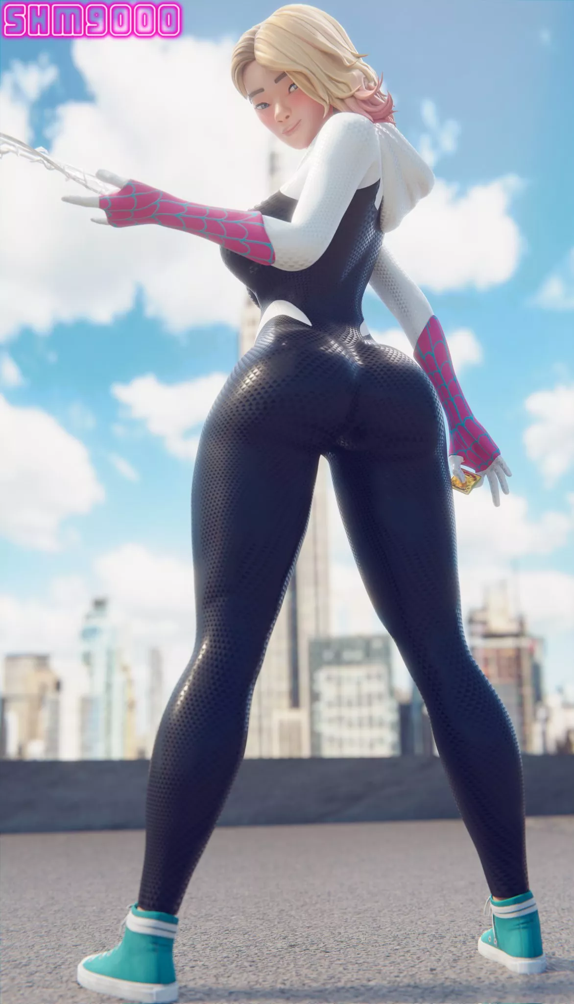 Spider-Gwen booty (SuperHentaiMaster9000) [Marvel]