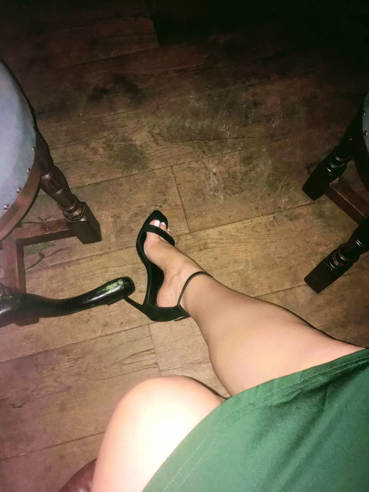 White toes, high arches and strappy heels ðŸ™‚