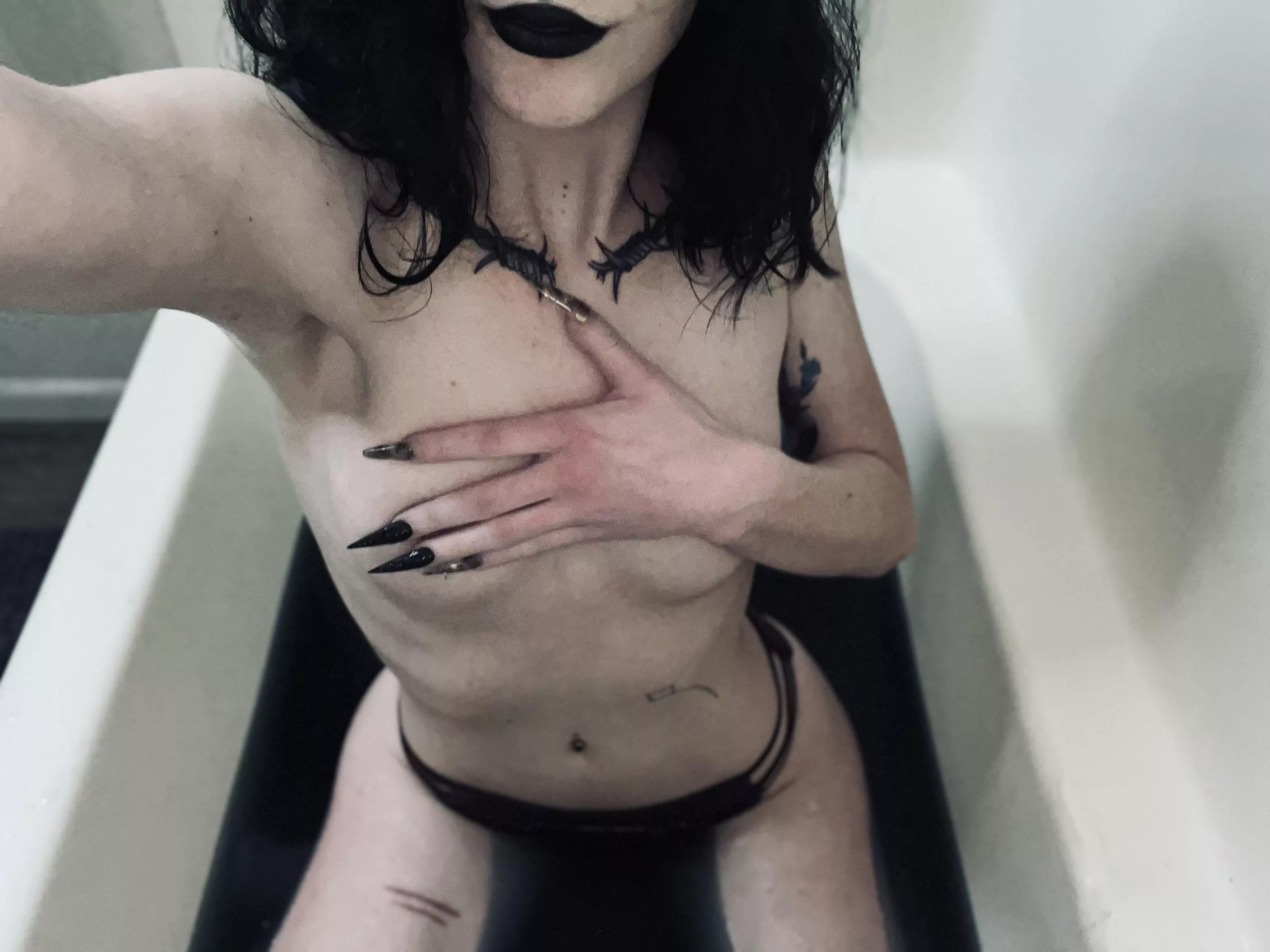 Would you fool around with a goth chick?