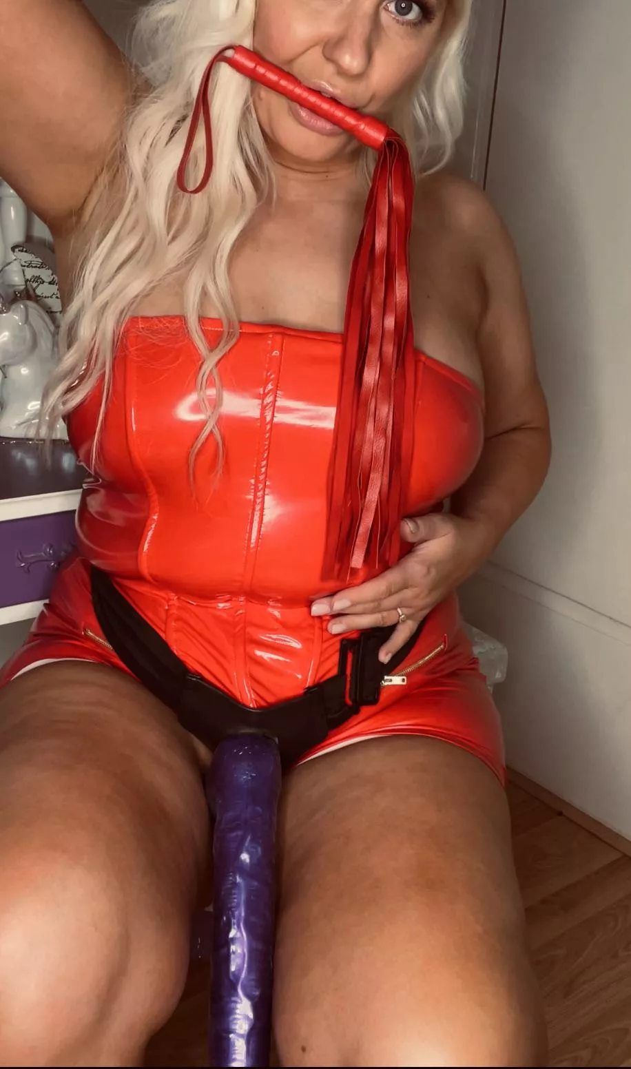 [domme] You deserve a good flogging on your pathetic manhood whilst I take your ass