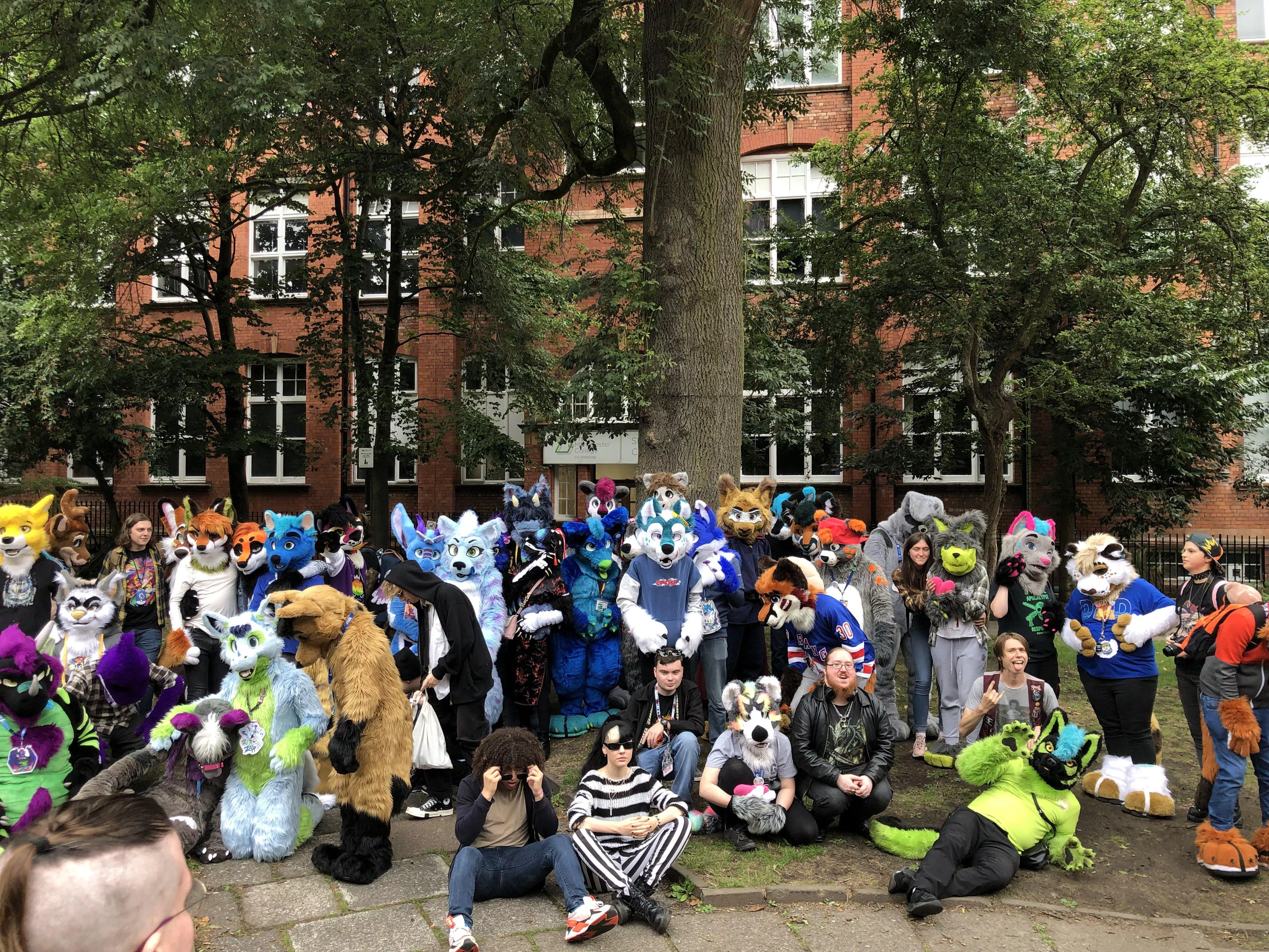 Group photo from a local furmeet.