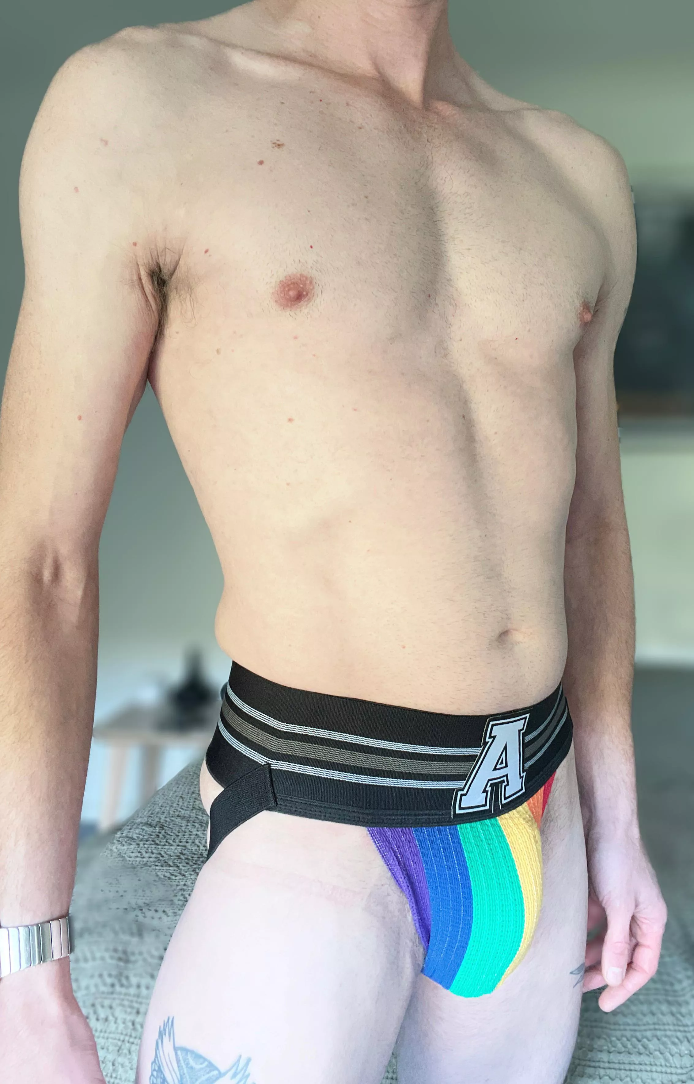 Horny in my new jockstrap