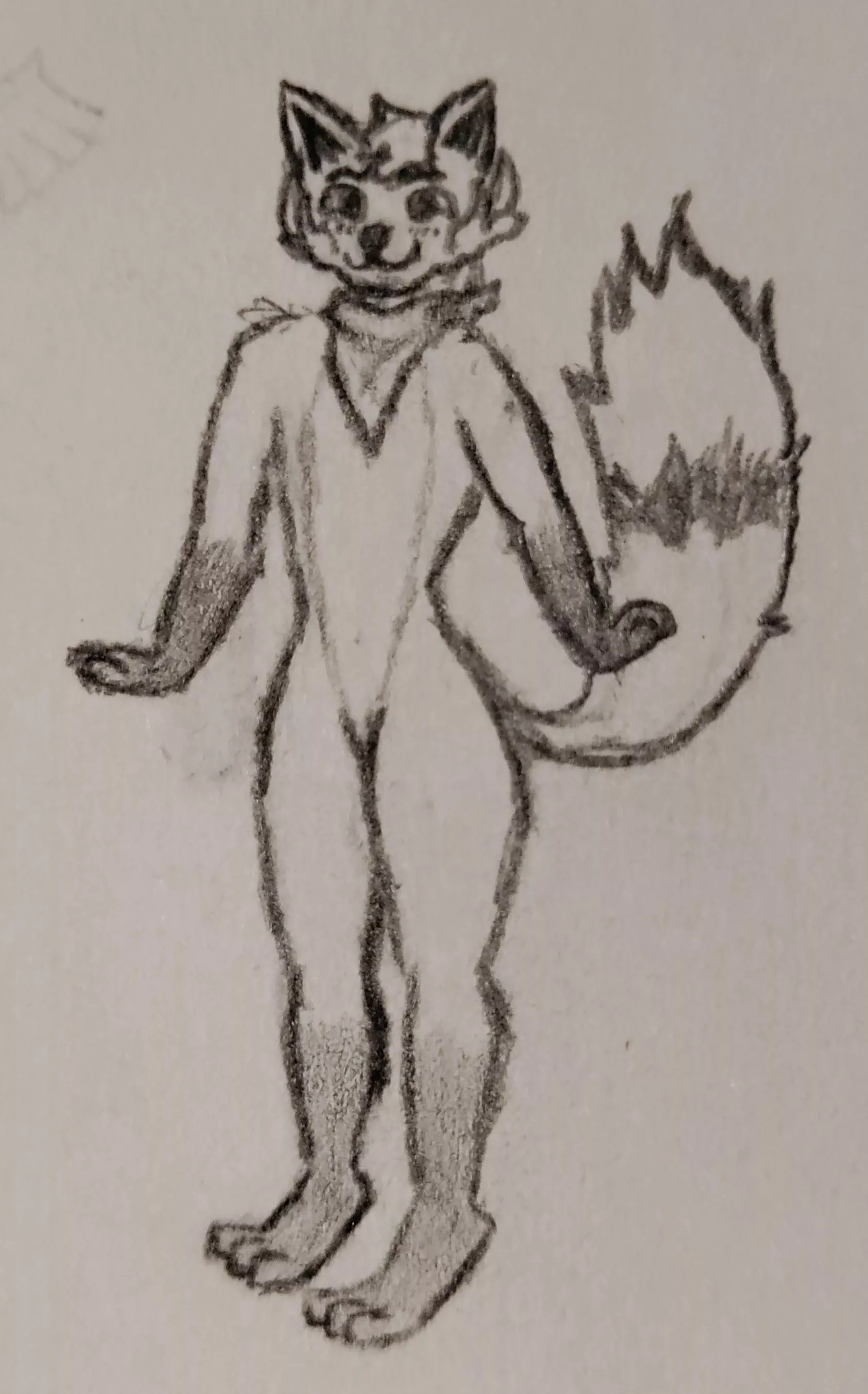 me as a cute fox!