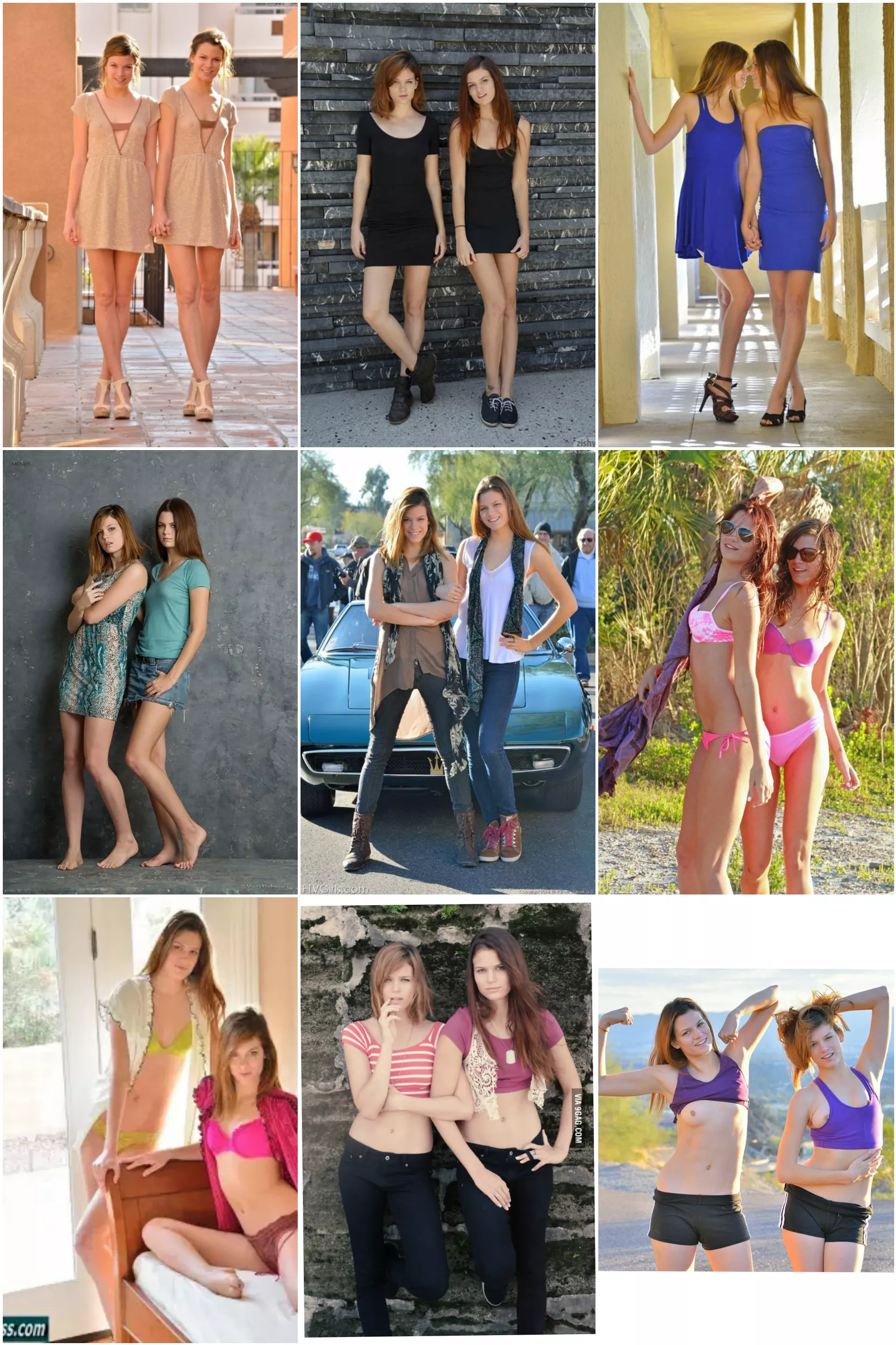 Pick their outfit- Romi and Raylene, Noma and Gia Hill