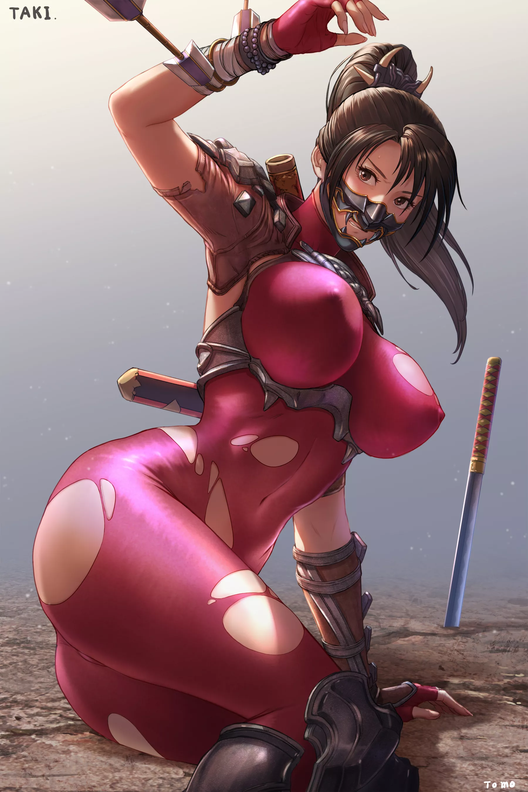 Taki Still Fighting ( Tomo Eokaiteru ) [Soul Caliber]