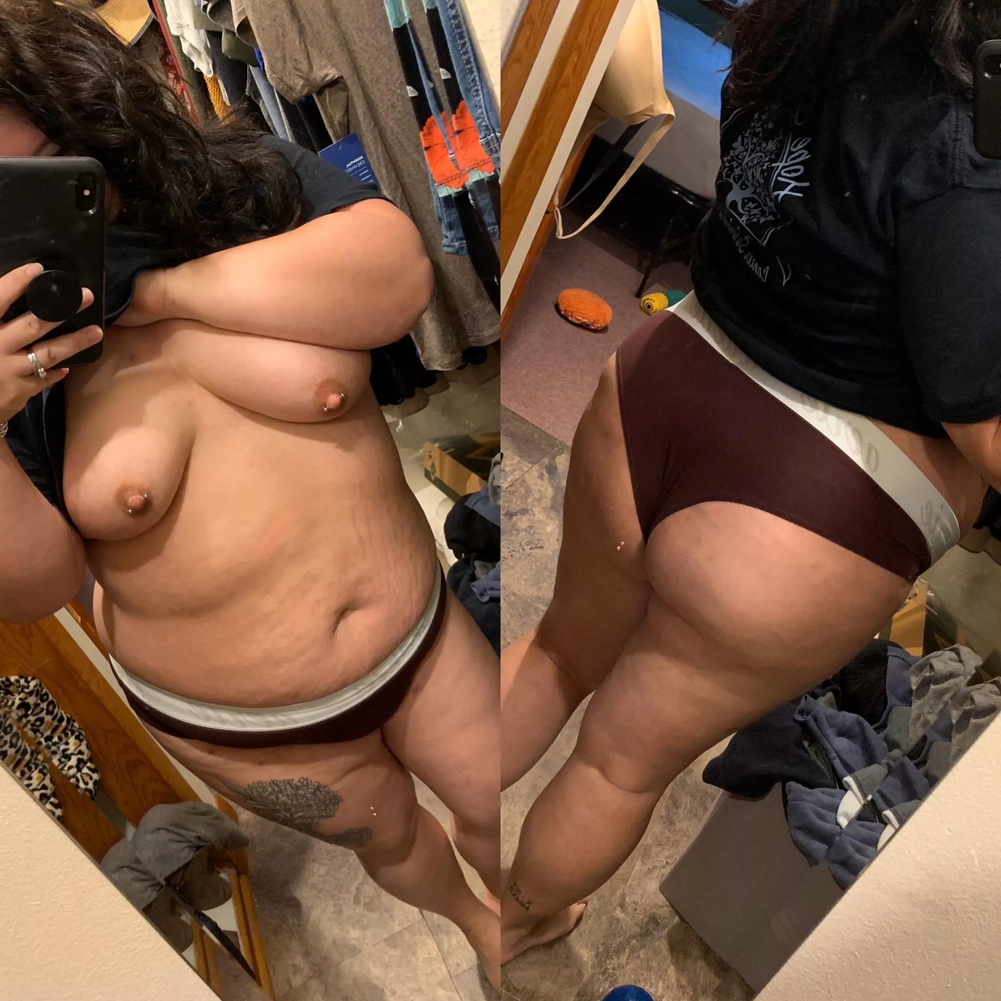 Trade and stroke together? Trading my insanely sexy 30yo bbw wife. Tele same as here. Bi+