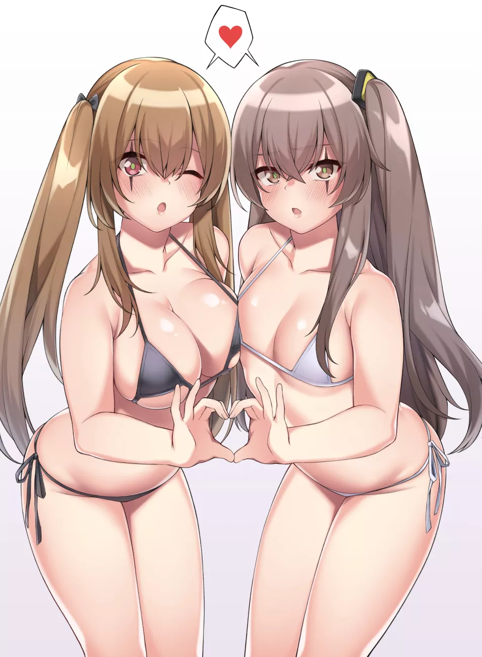 UMP45 And UMP9 Bikini Love (Spicy Moo ) [Girls' Frontline]