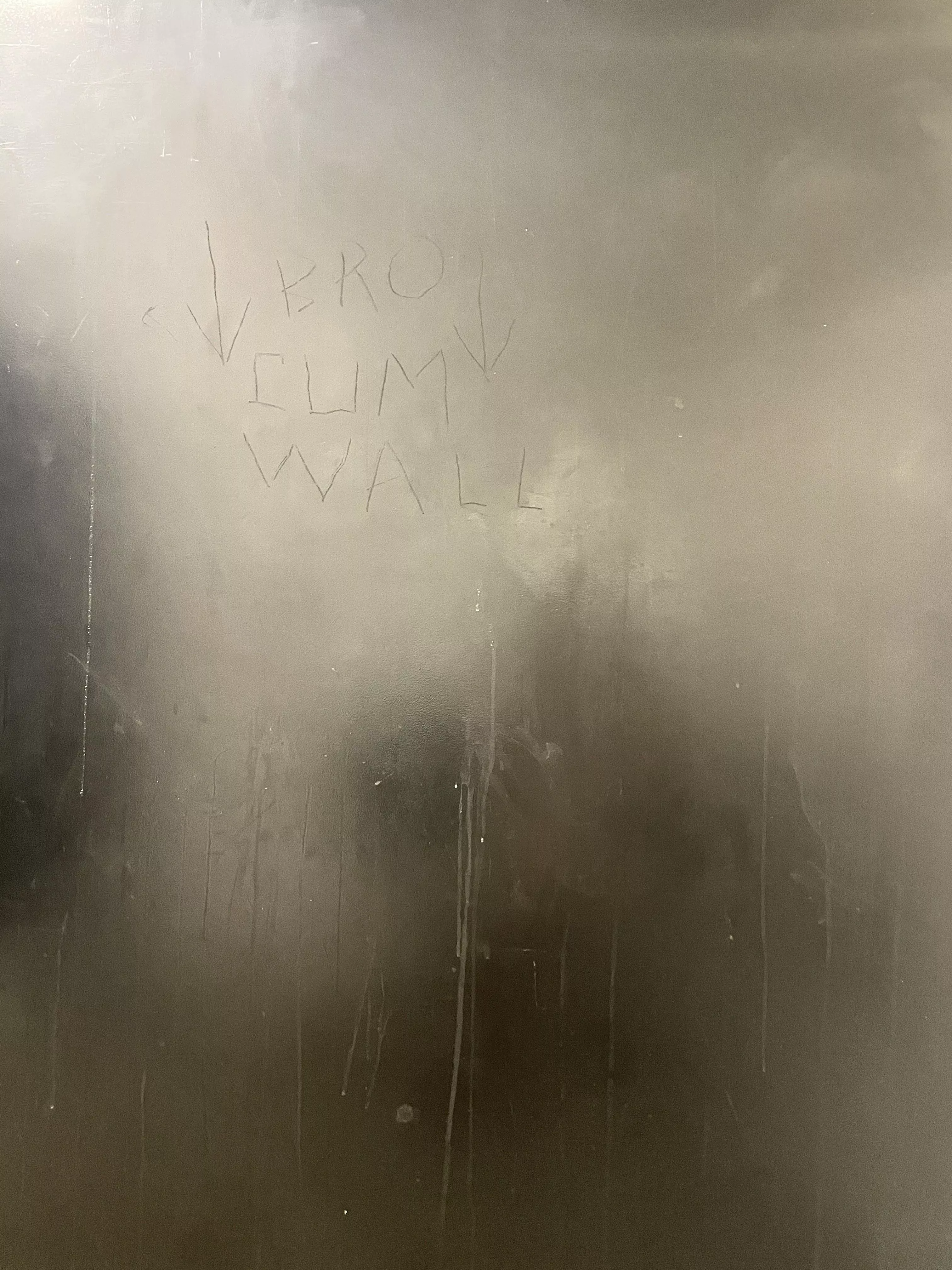 Bro Cum Wall is a new addition to the local college spot. So fucking hot.