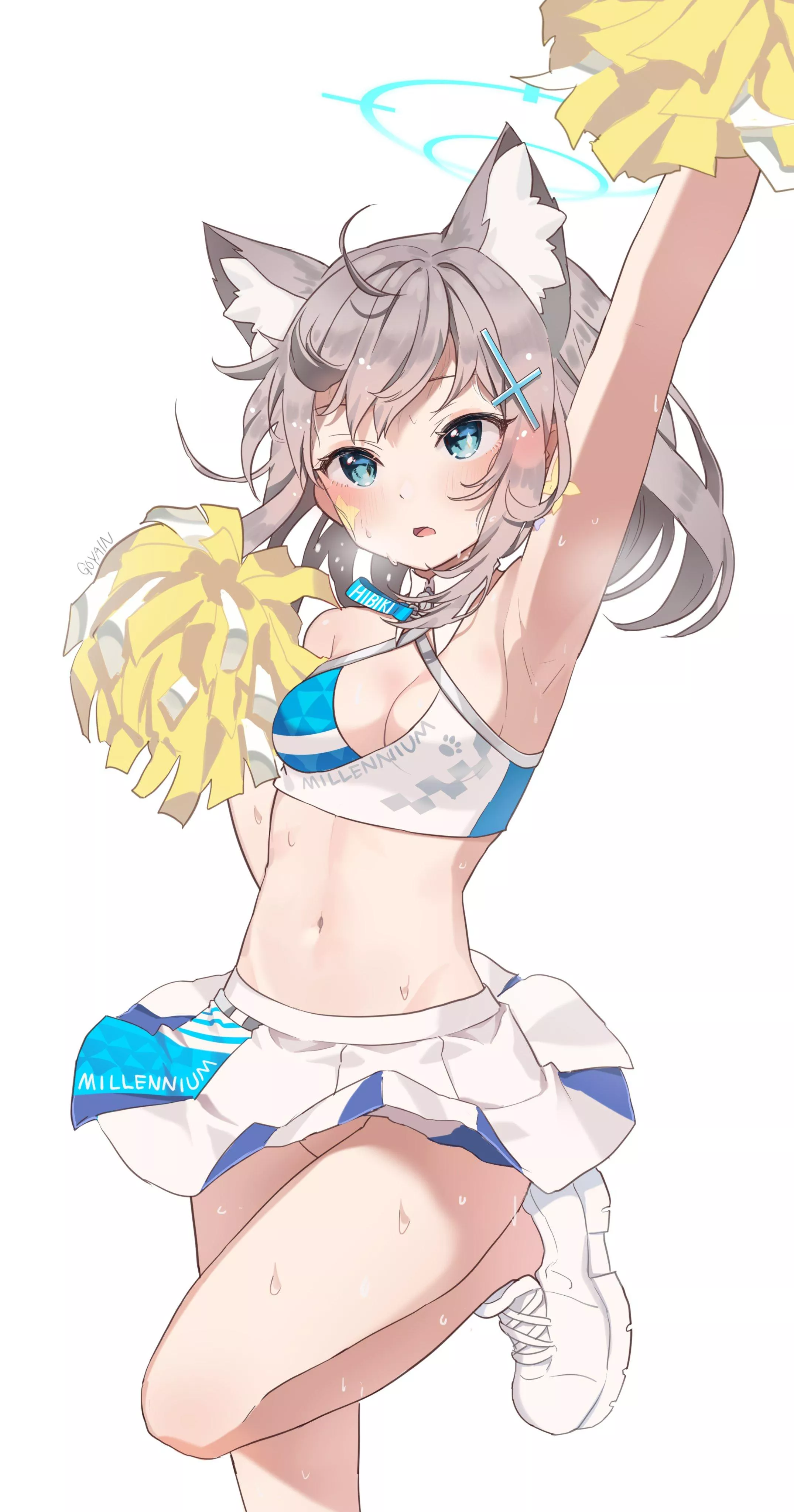 Cheering for you [Blue Archive](@hibikinashi)