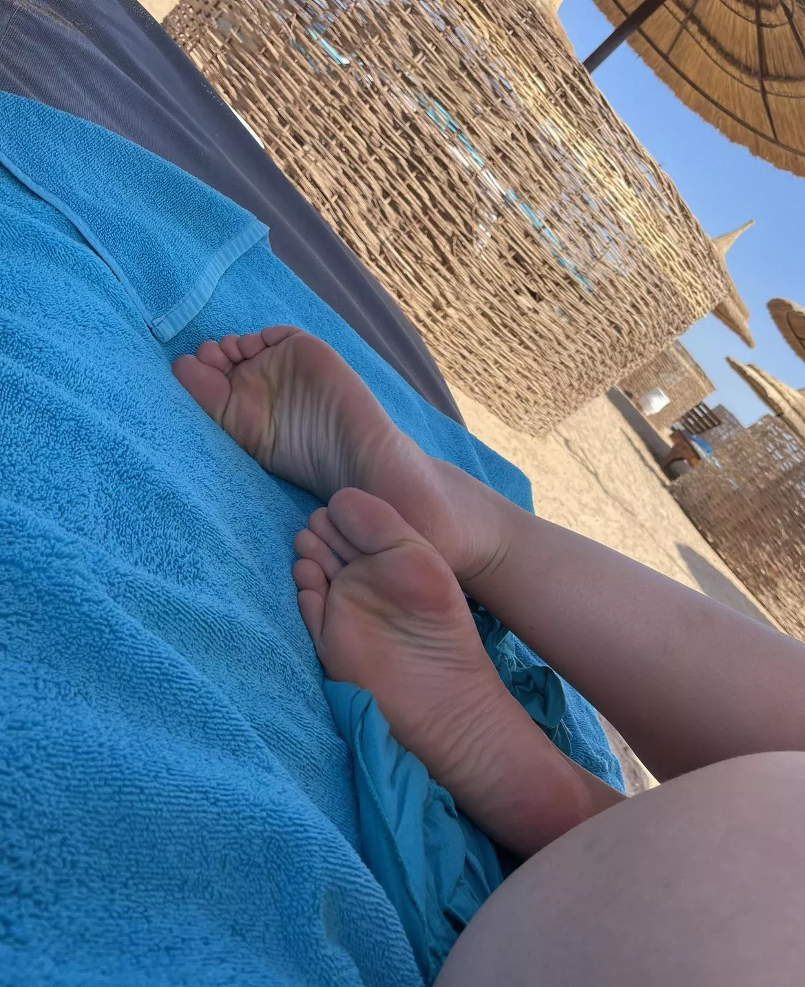 Do you think my feet are hot?