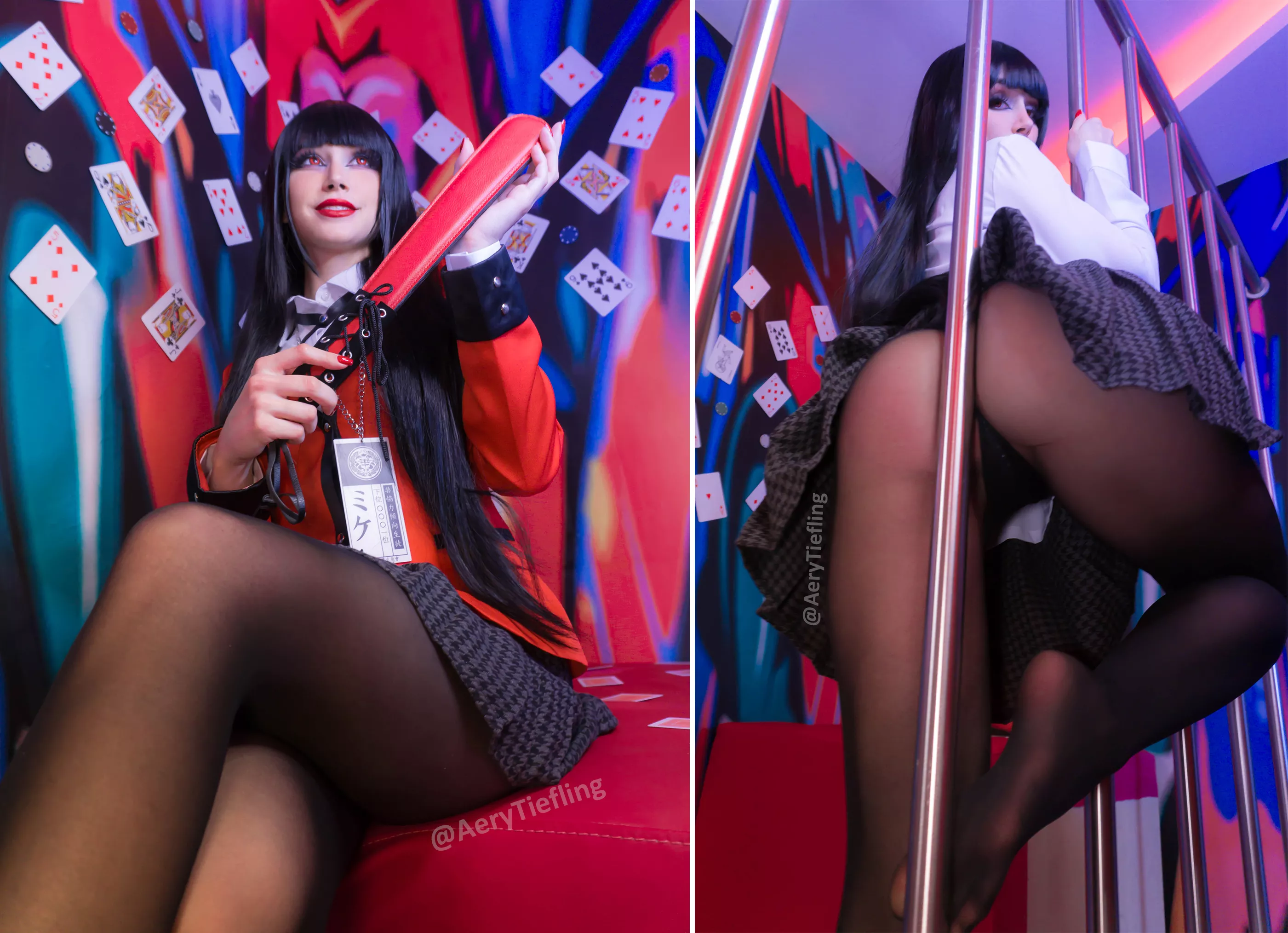 Jabami Yumeko (Aery Tiefling) [Kakegurui][OC]