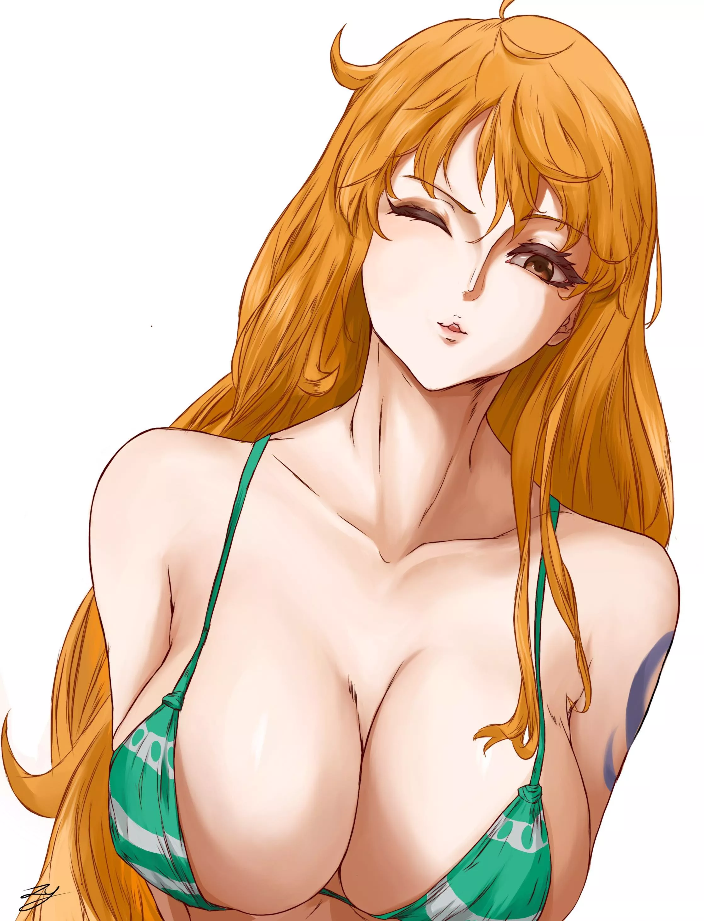 Nami from One Piece [@zylowse]