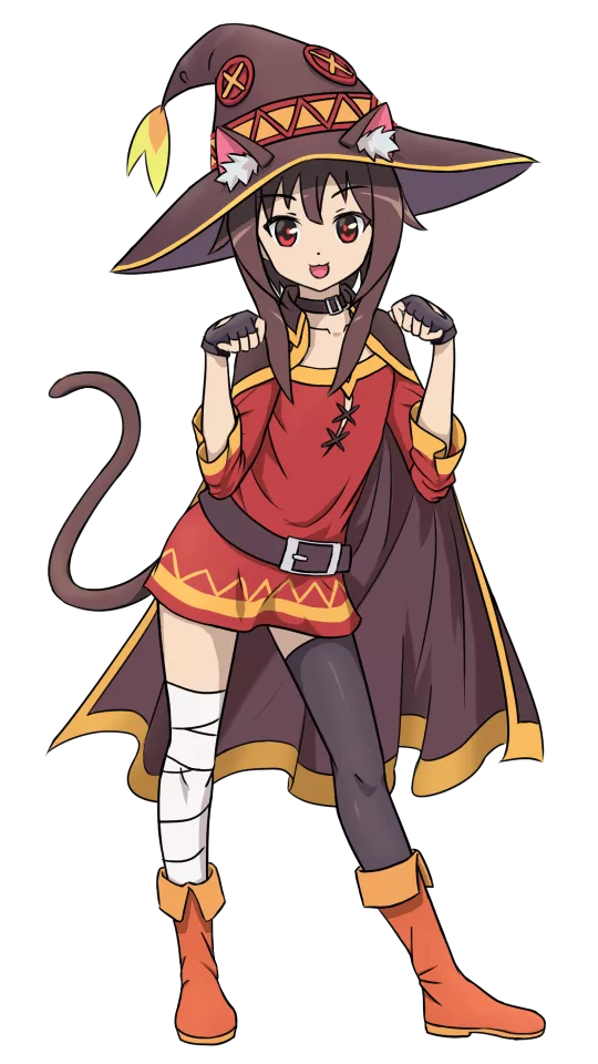 Neko Megumin (By Jon Orangejuicy) [KonoSuba]